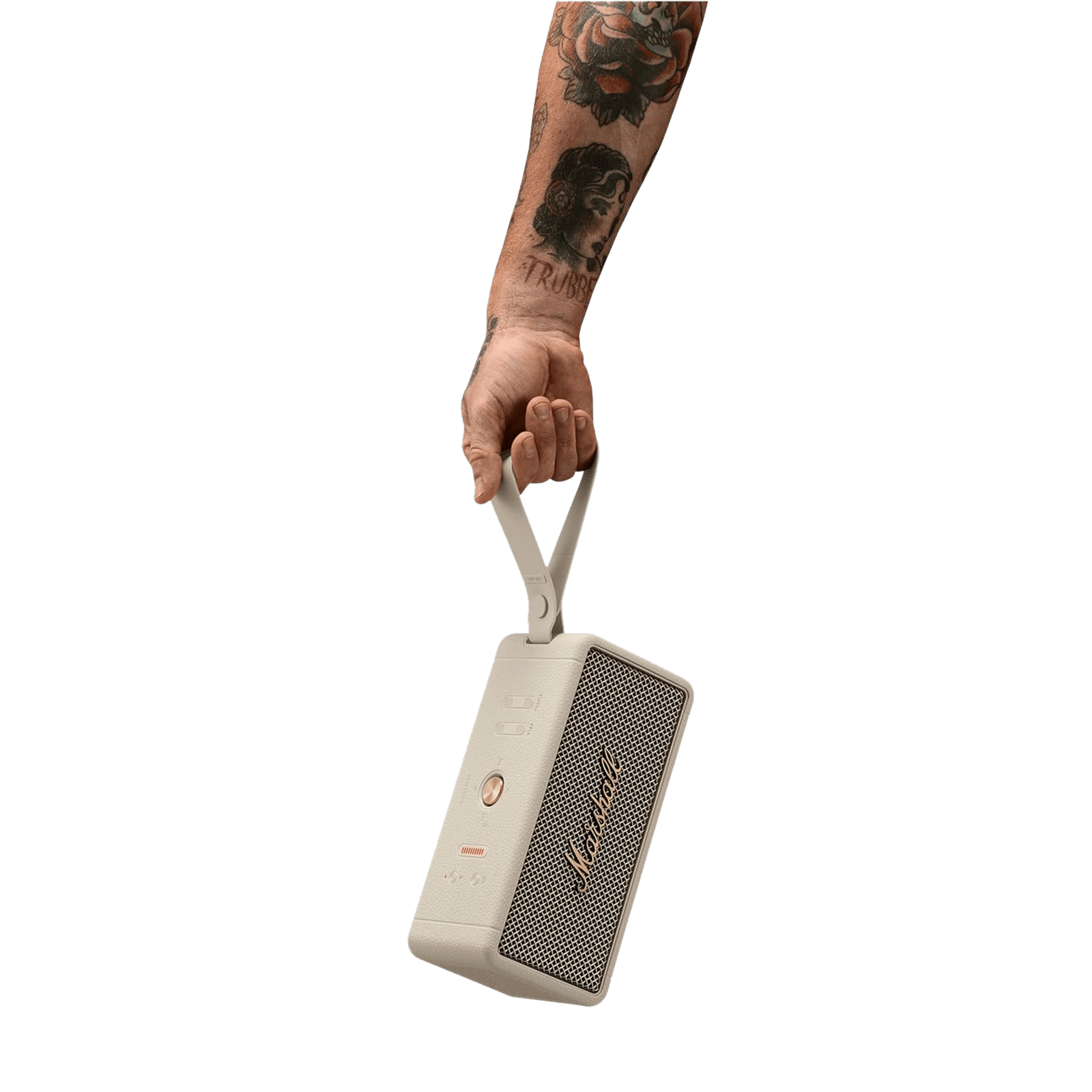 Marshall Middleton Portable Bluetooth Speaker (IP67 Water Resistant, 20 Plus Hours Playtime, Stereo Channel, Cream) Marshall Middleton Portable Bluetooth Speaker (IP67 Water Resistant, 20 Plus Hours Playtime, Stereo Channel, Cream)_11