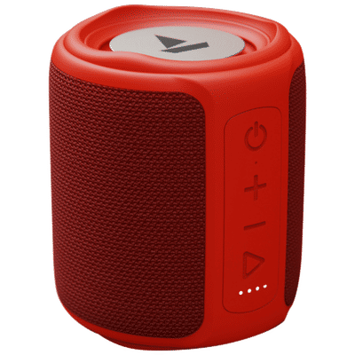 boAt Stone 358 10W Portable Bluetooth Speaker (IPX7 Water Resistant, Multi-Compatibility Modes, Stereo Channel, Rose Red)