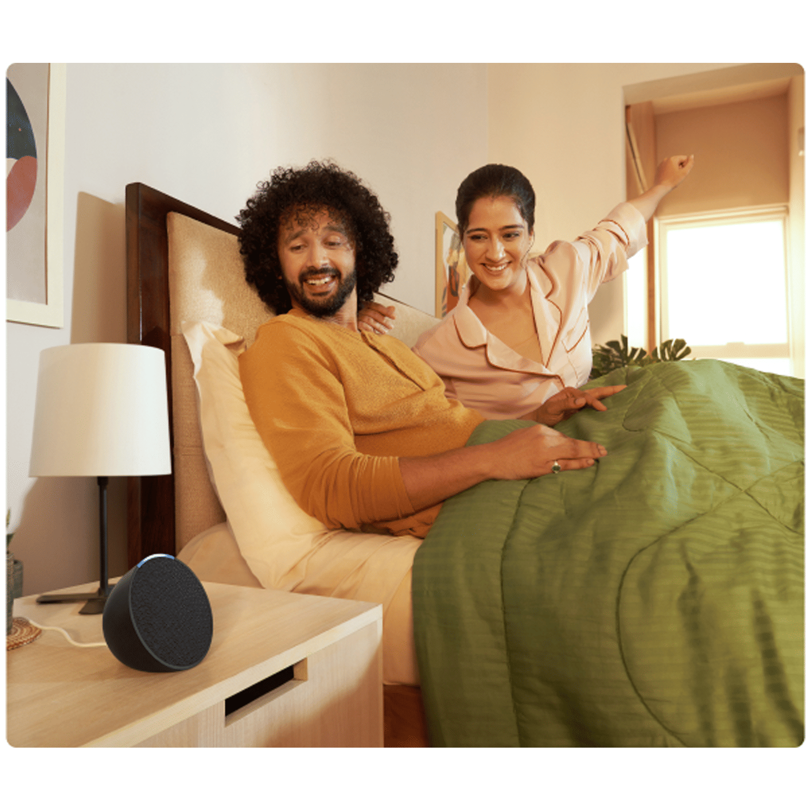 amazon Echo Pop with Built-in Alexa Smart Wi-Fi Speaker (Balanced Bass, Black)_9