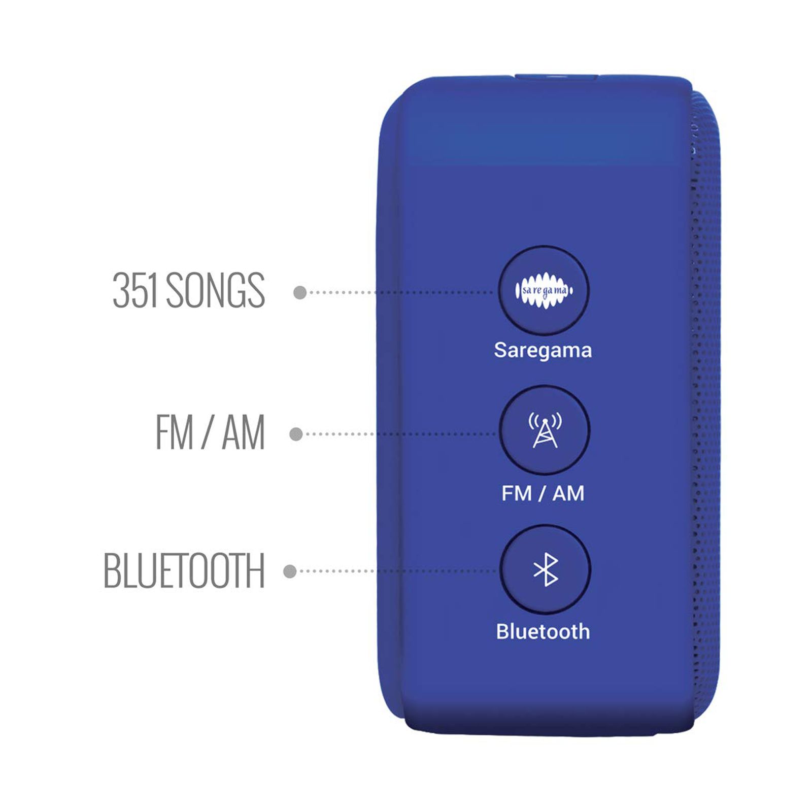 SAREGAMA Carvaan Mini 2.0 5 Watts Bengali Music Player (351 Pre-loaded Songs, SCM04, Regal Blue) SAREGAMA Carvaan Mini 2.0 5 Watts Bengali Music Player (351 Pre-loaded Songs, SCM04, Regal Blue)_9