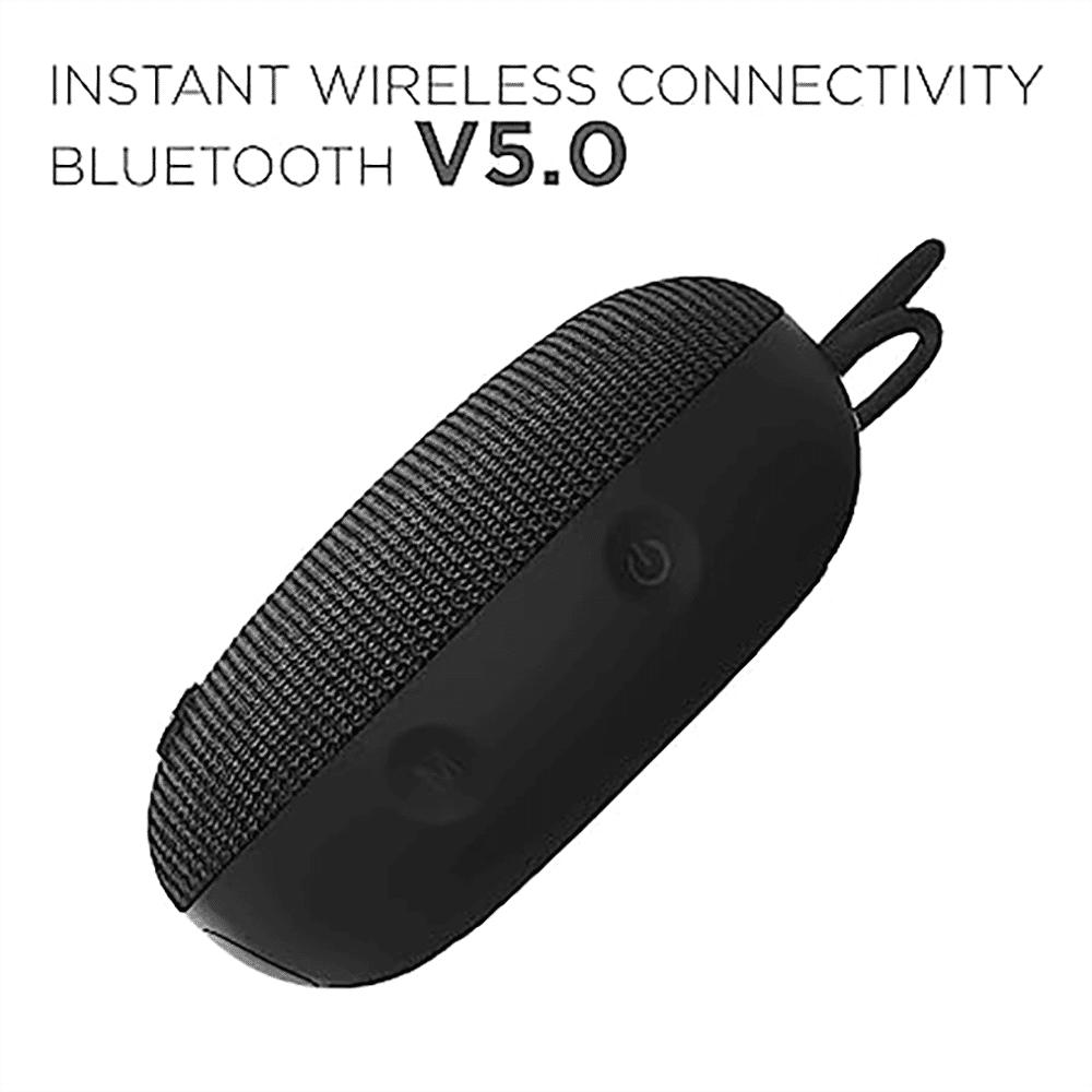 boAt Stone 193 5W Portable Bluetooth Speaker (IPX7 Water Resistant, Type - C Charging, Pitch Black)_4