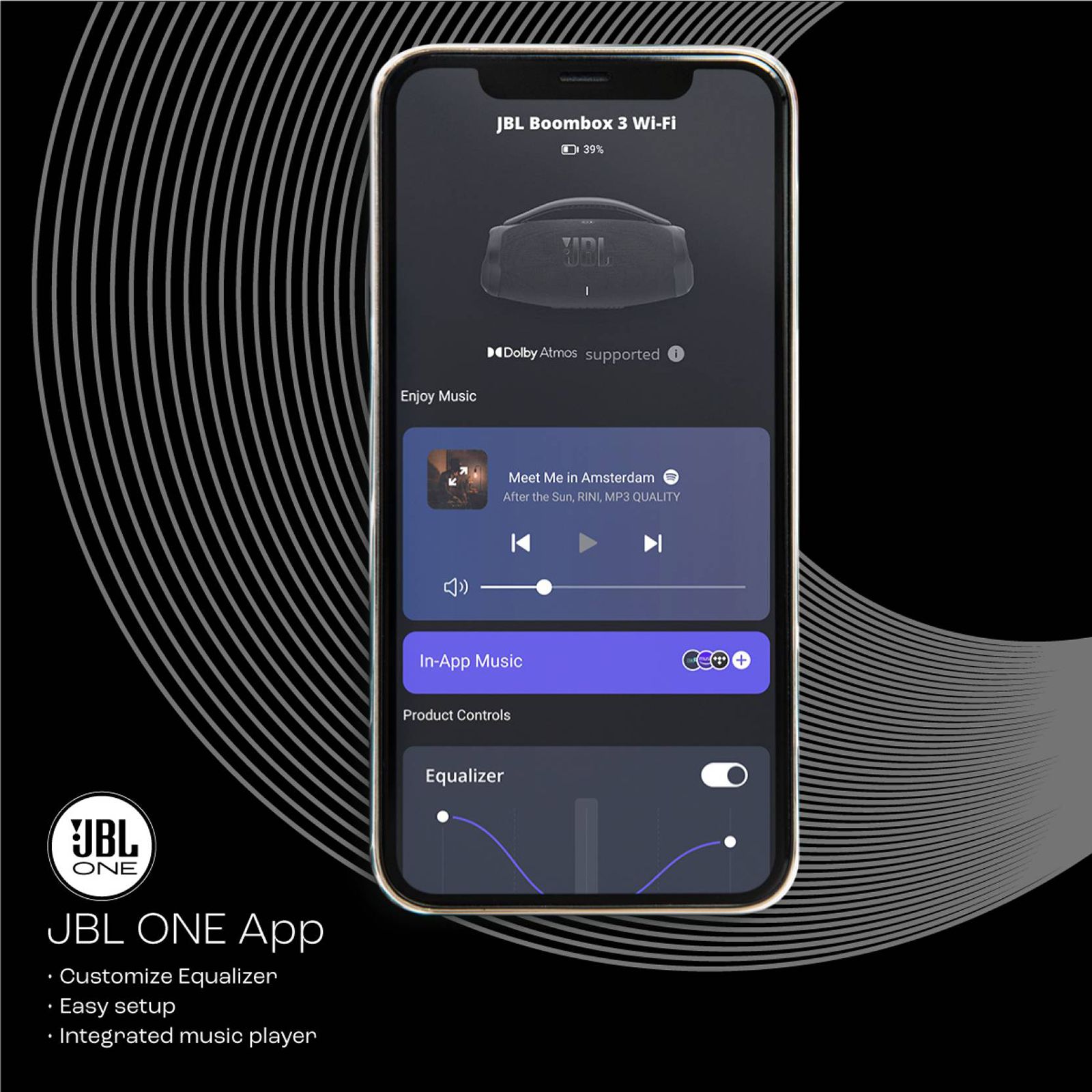 JBL Boombox 3 200W Portable Bluetooth Speaker (IP67 Waterproof, 3D Dolby Atmos, Black) JBL Boombox 3 200W Portable Bluetooth Speaker (IP67 Waterproof, 3D Dolby Atmos, Black)_15