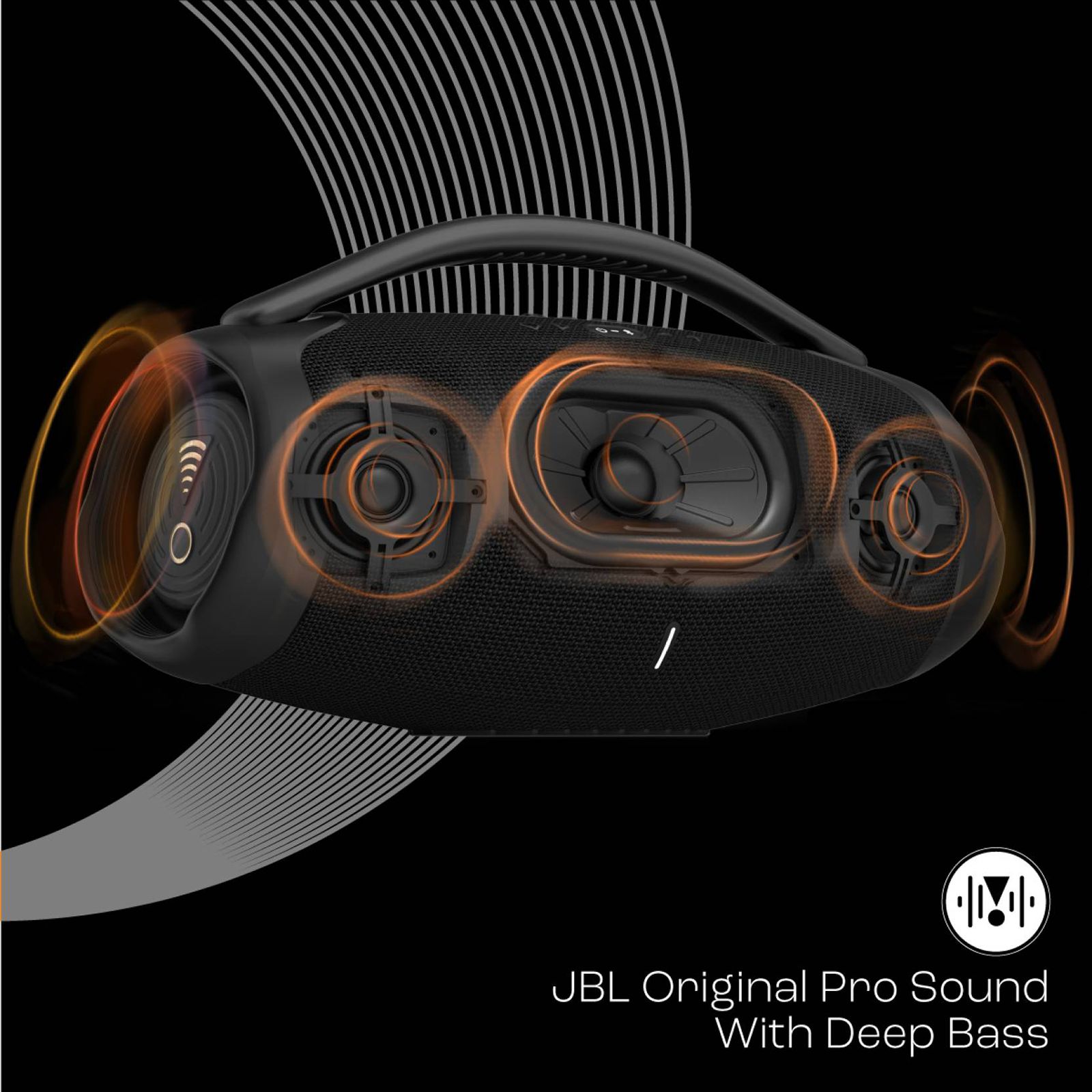 JBL Boombox 3 200W Portable Bluetooth Speaker (IP67 Waterproof, 3D Dolby Atmos, Black) JBL Boombox 3 200W Portable Bluetooth Speaker (IP67 Waterproof, 3D Dolby Atmos, Black)_18