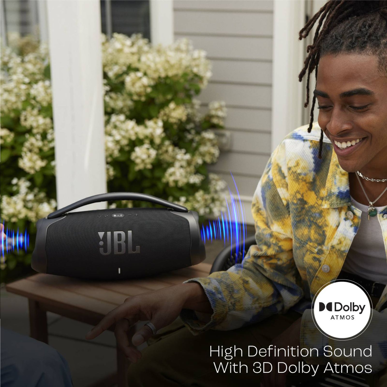 JBL Boombox 3 200W Portable Bluetooth Speaker (IP67 Waterproof, 3D Dolby Atmos, Black) JBL Boombox 3 200W Portable Bluetooth Speaker (IP67 Waterproof, 3D Dolby Atmos, Black)_19