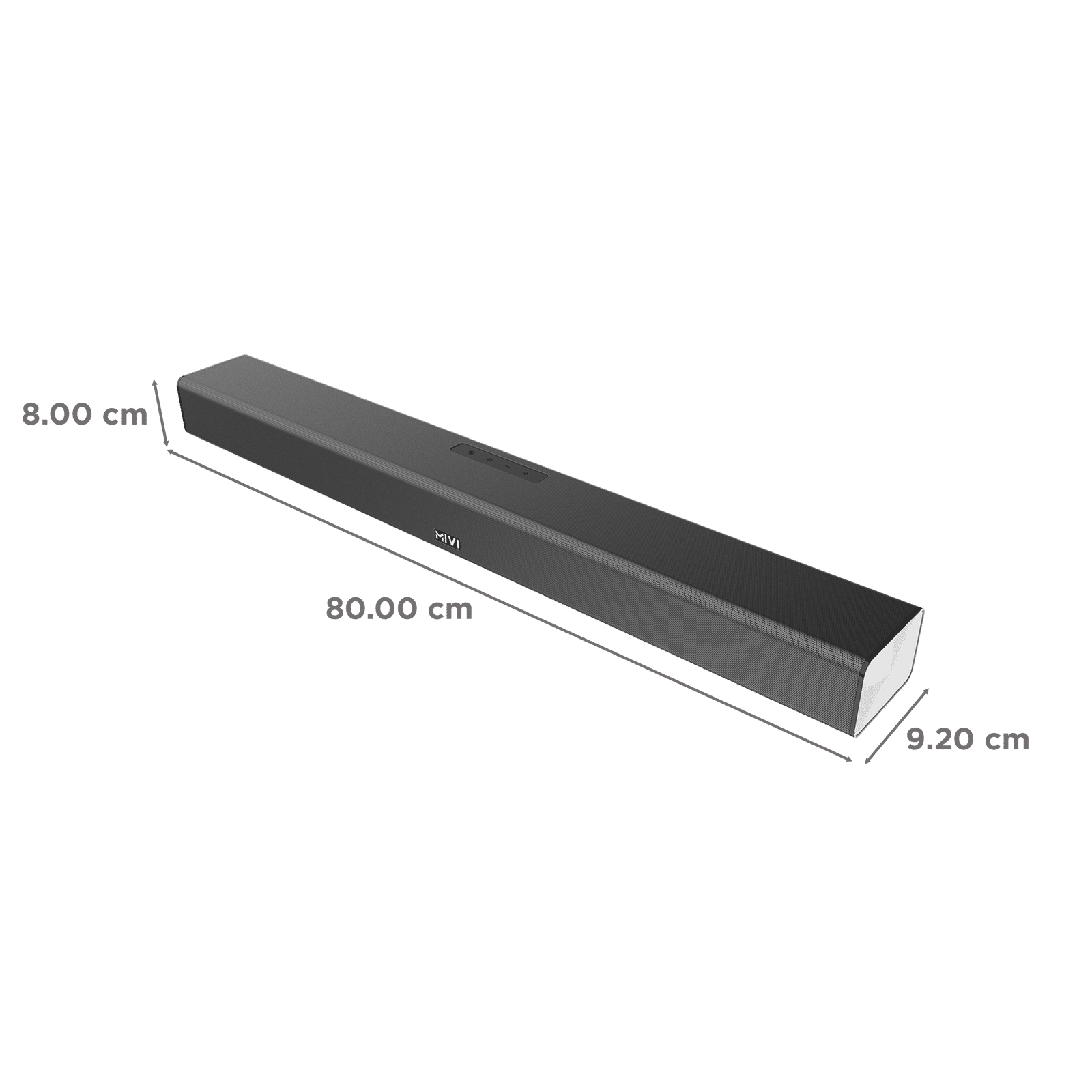 MIVI Fort R120 120W Bluetooth Soundbar with Remote (Cinematic Sound, 2.2 Channel, Black) MIVI Fort R120 120W Bluetooth Soundbar with Remote (Cinematic Sound, 2.2 Channel, Black)_2