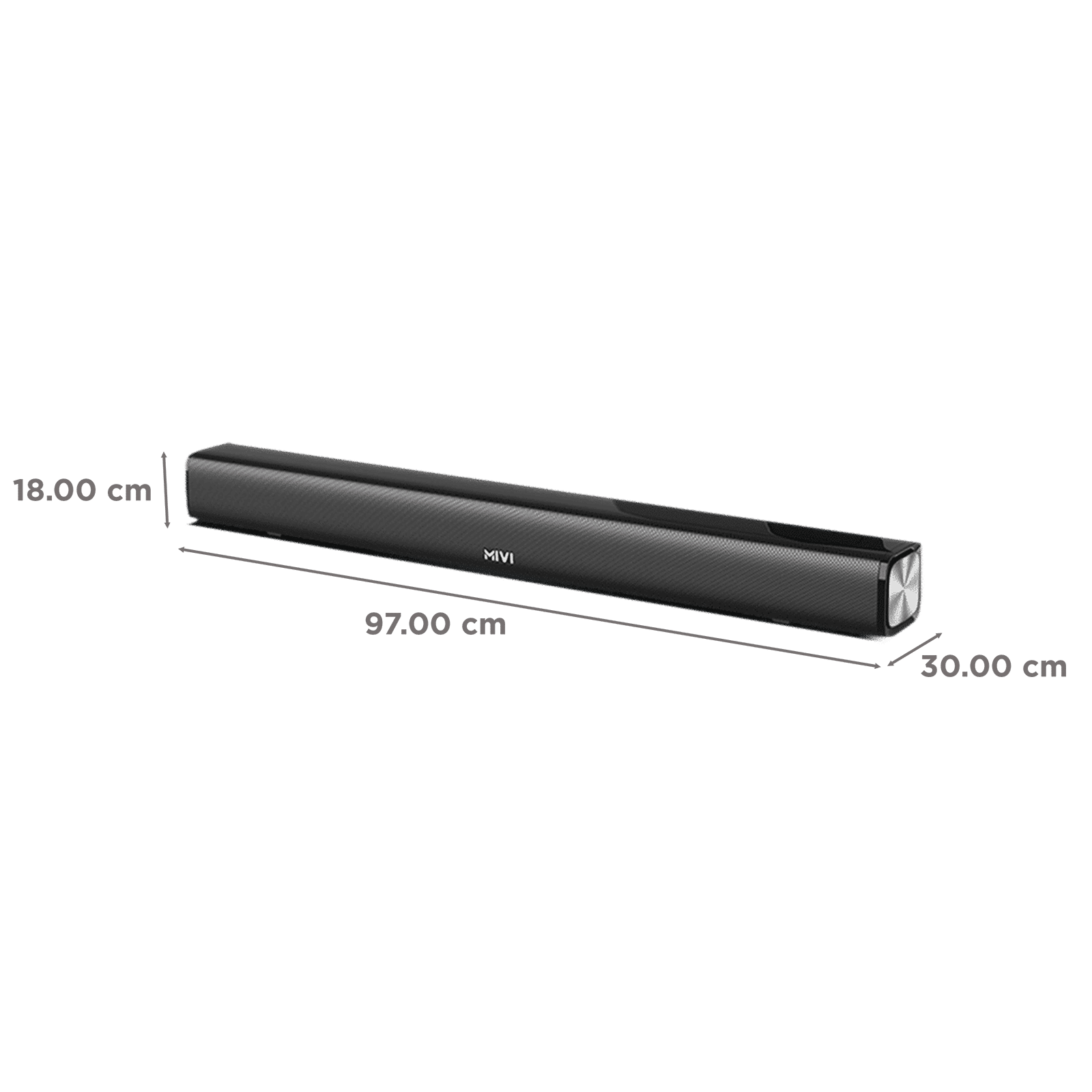MIVI Fort R240 240W Bluetooth Soundbar with Remote (Cinematic Sound, 2.1 Channel, Black) MIVI Fort R240 240W Bluetooth Soundbar with Remote (Cinematic Sound, 2.1 Channel, Black)_2