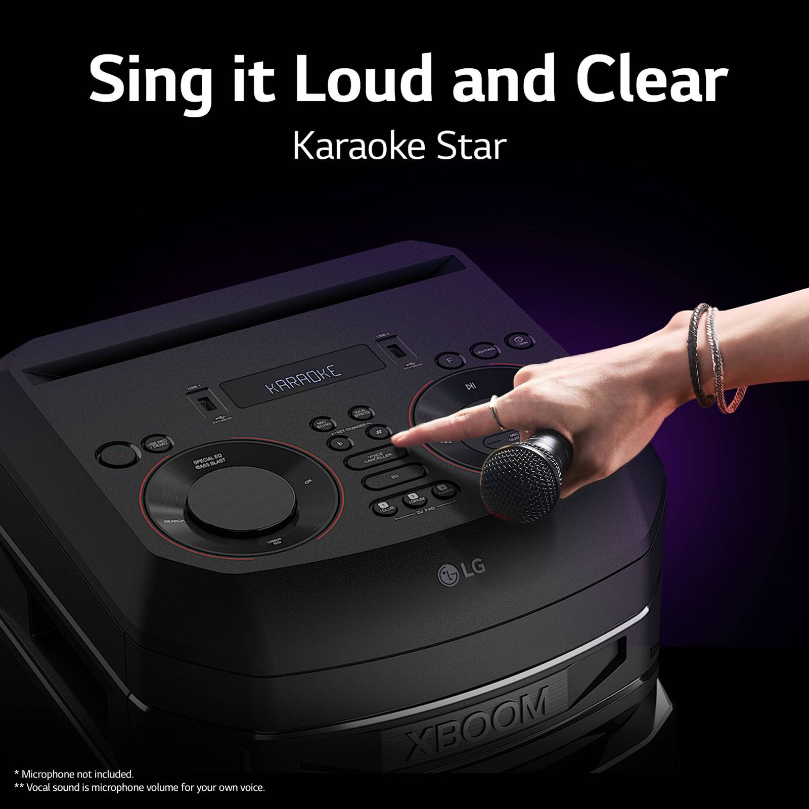 LG XBOOM Bluetooth Party Speaker with Mic (Dolby Audio, Black)_13