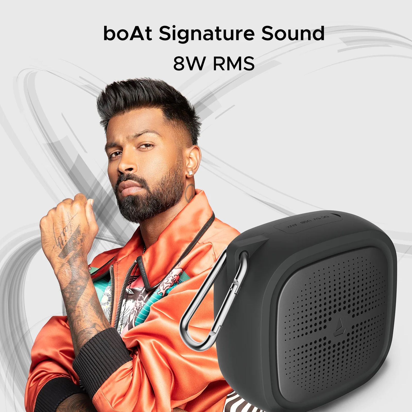 boAt Stone 200 Pro 8W Portable Bluetooth Speaker (IPX6 Water Resistant, 12 Hours Playback Time, Mono Channel, Pitch Black) boAt Stone 200 Pro 8W Portable Bluetooth Speaker (IPX6 Water Resistant, 12 Hours Playback Time, Mono Channel, Pitch Black)_5