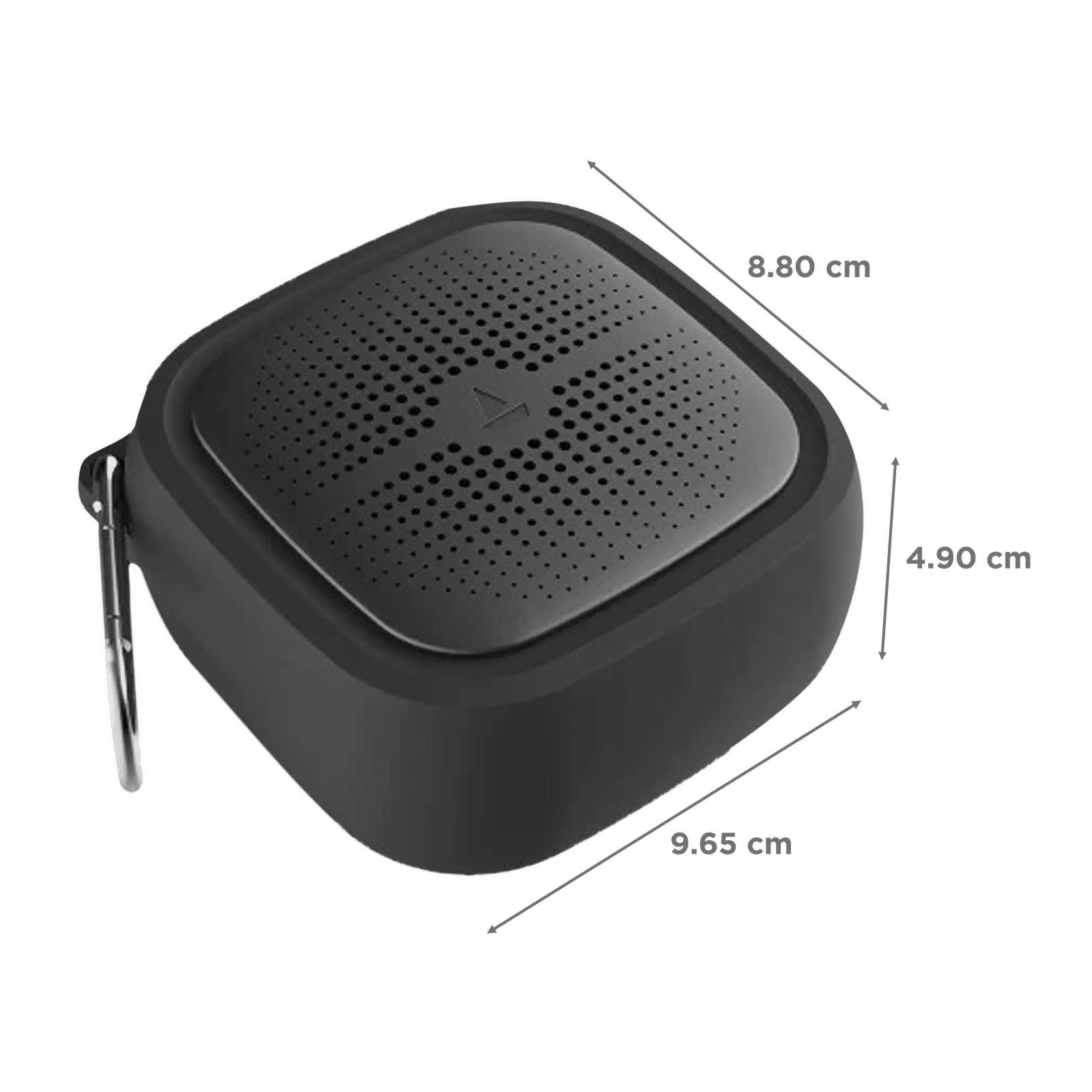 boAt Stone 200 Pro 8W Portable Bluetooth Speaker (IPX6 Water Resistant, 12 Hours Playback Time, Mono Channel, Pitch Black) boAt Stone 200 Pro 8W Portable Bluetooth Speaker (IPX6 Water Resistant, 12 Hours Playback Time, Mono Channel, Pitch Black)_3