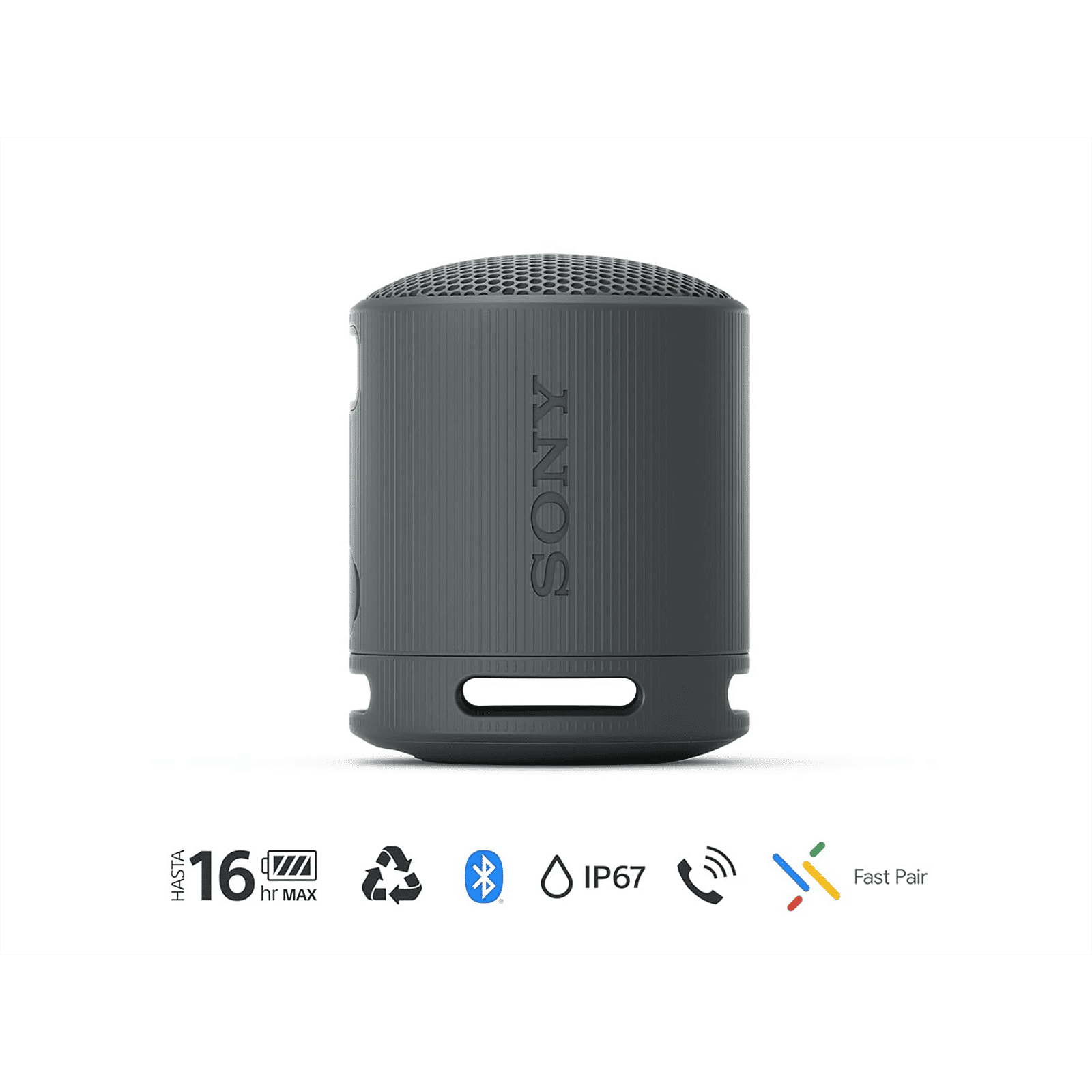 SONY SRS-XB100 2.5W Portable Bluetooth Speaker (IP67 Waterproof, 1.0 Channel, Black) SONY SRS-XB100 2.5W Portable Bluetooth Speaker (IP67 Waterproof, 1.0 Channel, Black)_9