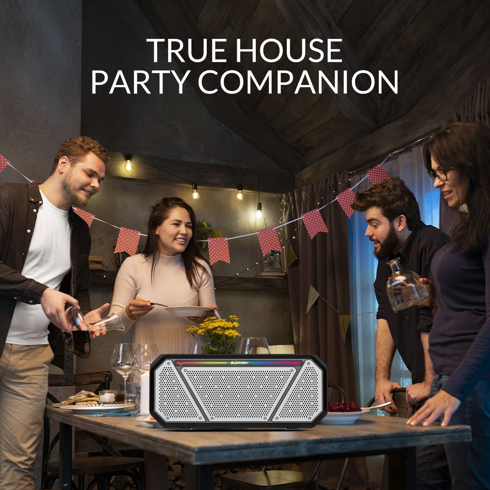 Blaupunkt Atomik BB25 35W Bluetooth Party Speaker with Mic (EQ Modes, Stereo Channel, Black) Blaupunkt Atomik BB25 35W Bluetooth Party Speaker with Mic (EQ Modes, Stereo Channel, Black)_9