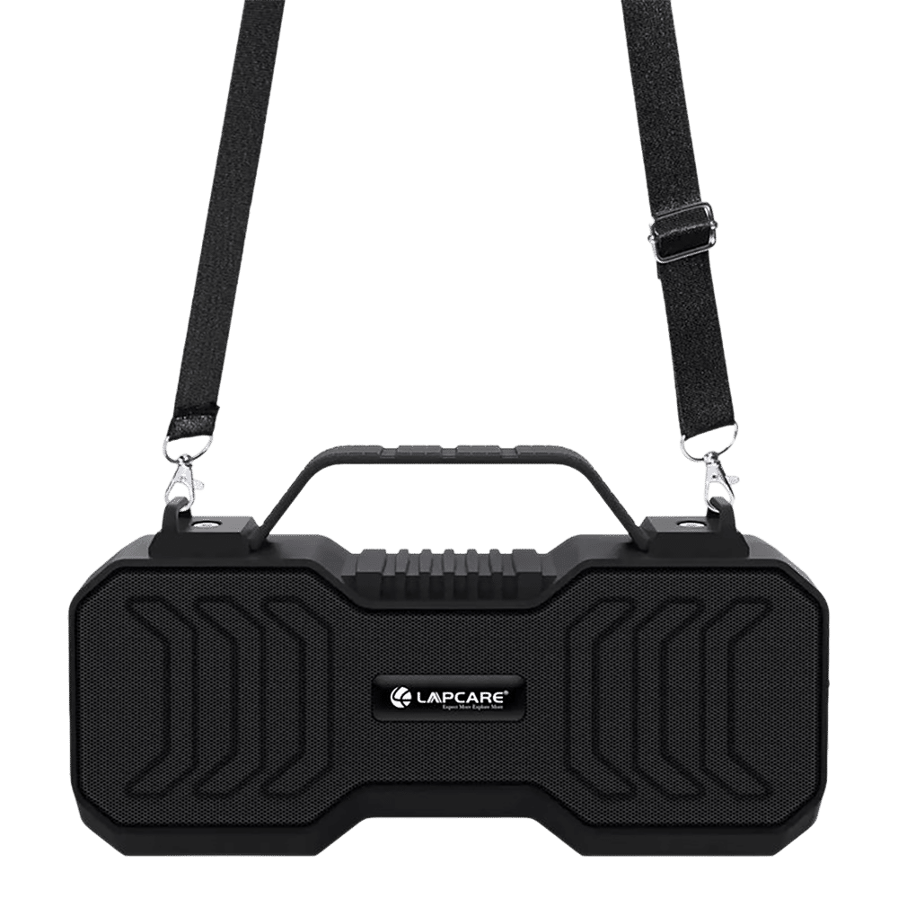 LAPCARE GoBeat II 14W Portable Bluetooth Speaker (Handsfree Calls, Stereo Channel, Black)_3