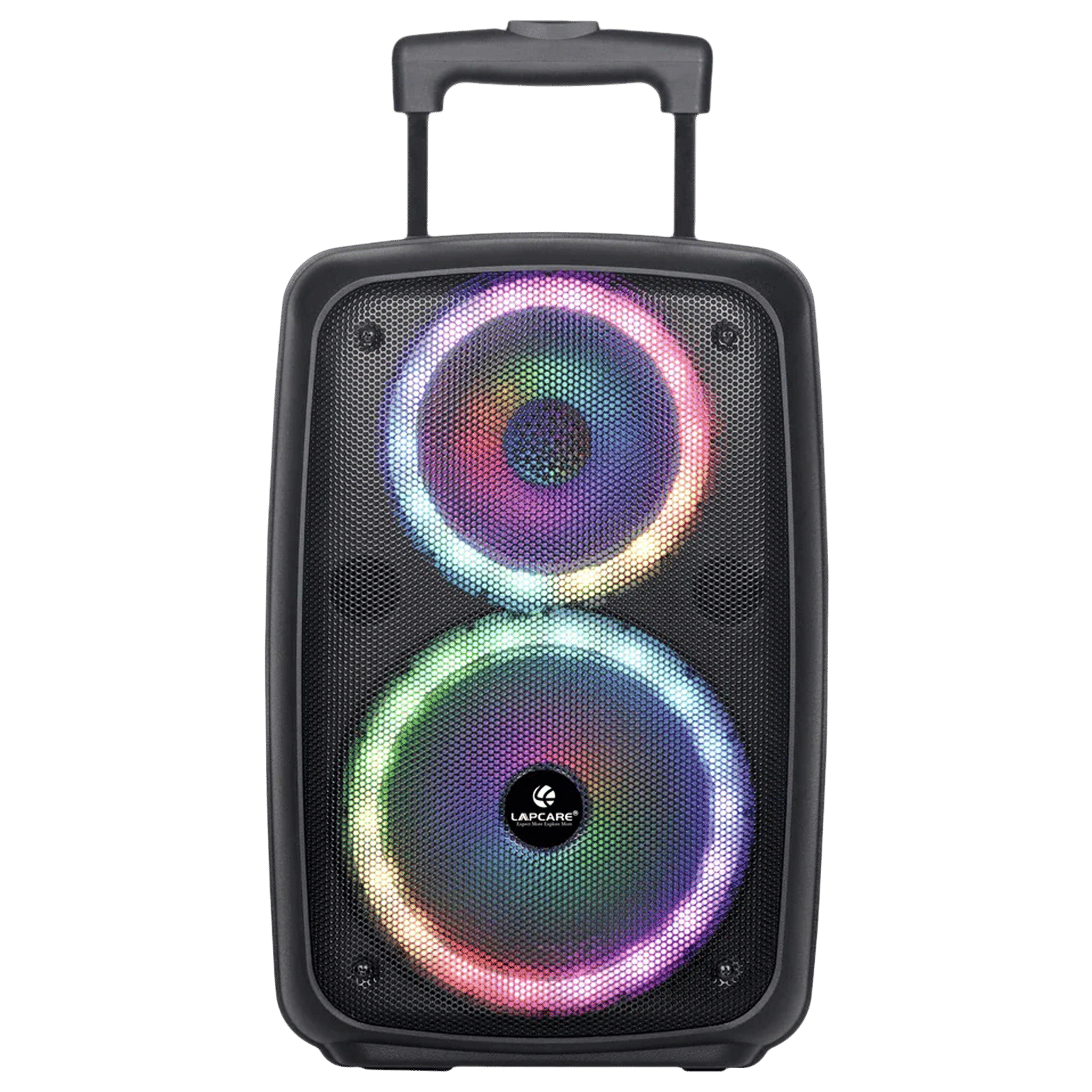 LAPCARE LAPSONIC 30W Bluetooth Party Speaker with Mic (Built-in FM Radio, Stereo Channel, Black) LAPCARE LAPSONIC 30W Bluetooth Party Speaker with Mic (Built-in FM Radio, Stereo Channel, Black)_3