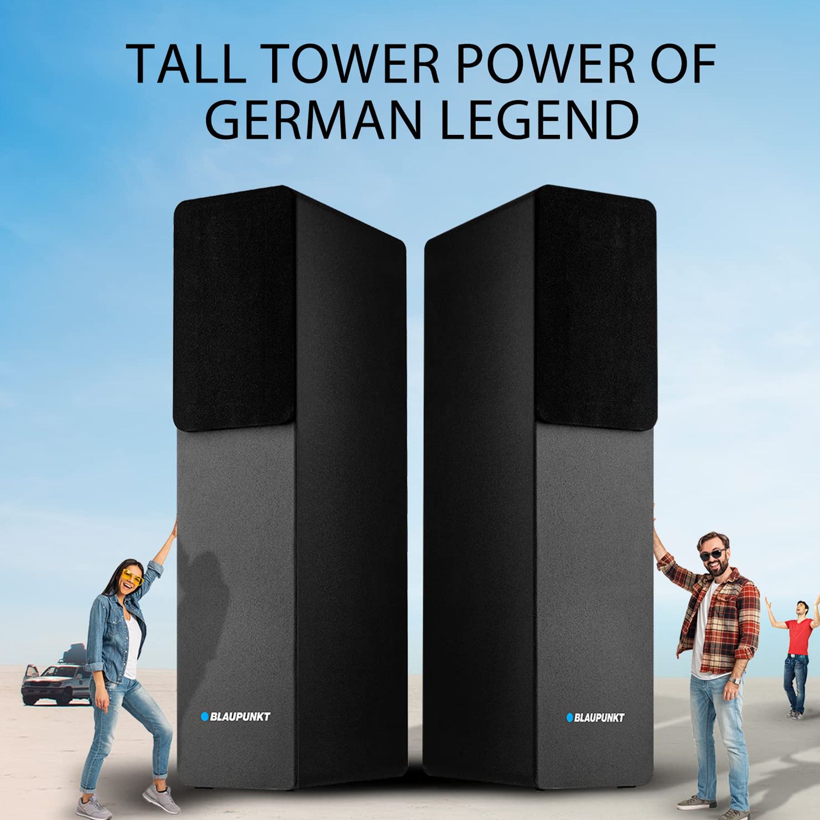 Blaupunkt TS120 120W Bluetooth Party Speaker with Mic (360 Degree Powerful Sound, 1.0 Channel, Black) Blaupunkt TS120 120W Bluetooth Party Speaker with Mic (360 Degree Powerful Sound, 1.0 Channel, Black)_8