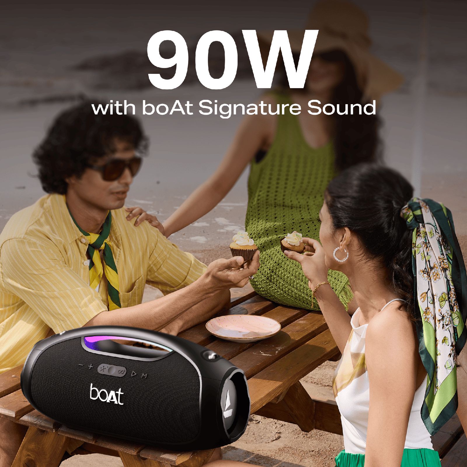 boAt Stone Ignite 90W Portable Bluetooth Speaker (EQ Modes, 1.0 Channel, Jade Black) boAt Stone Ignite 90W Portable Bluetooth Speaker (EQ Modes, 1.0 Channel, Jade Black)_10