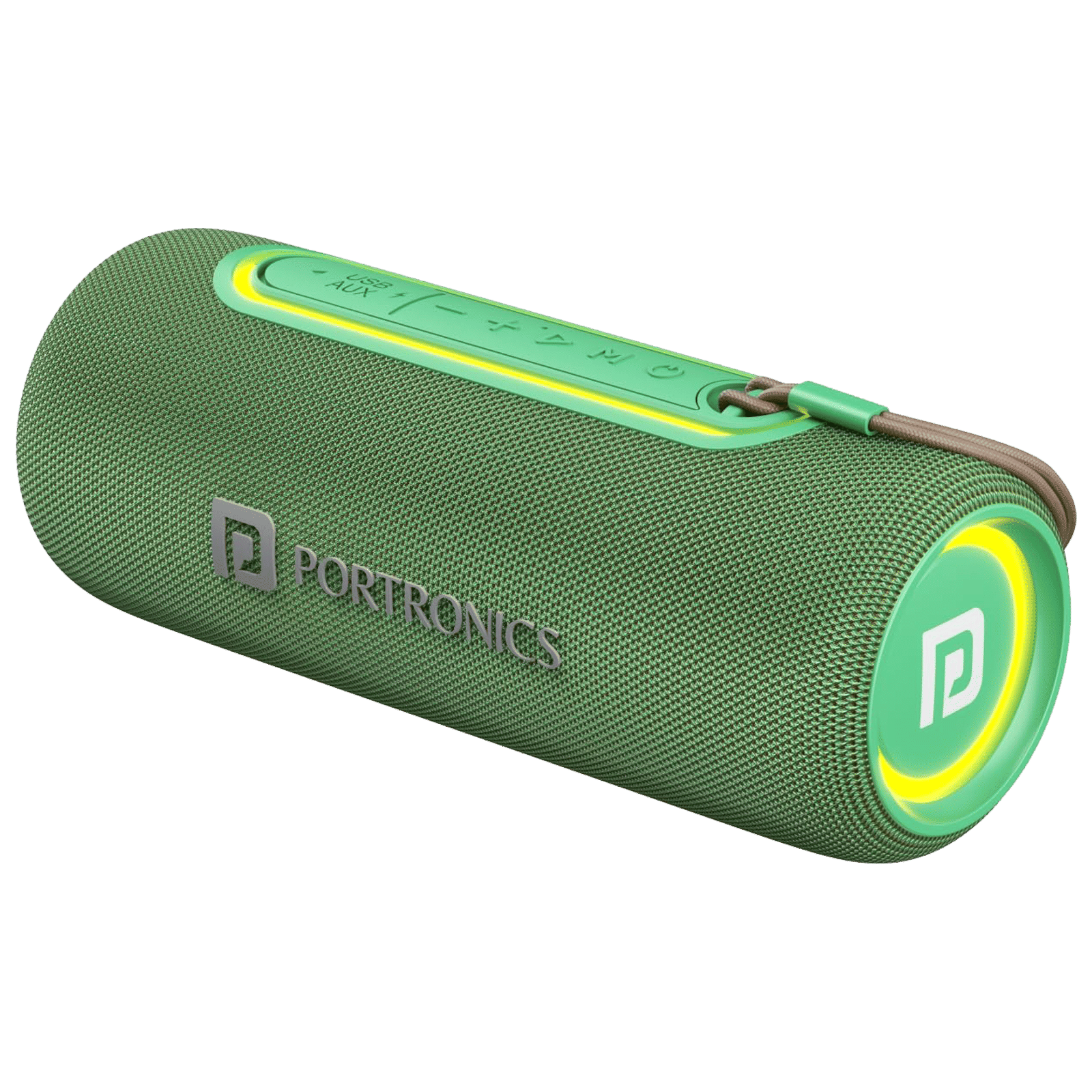 PORTRONICS Resound 2 15W Portable Bluetooth Speaker (IPX5 Water Resistant, 5 Hours Playtime, Green)_1