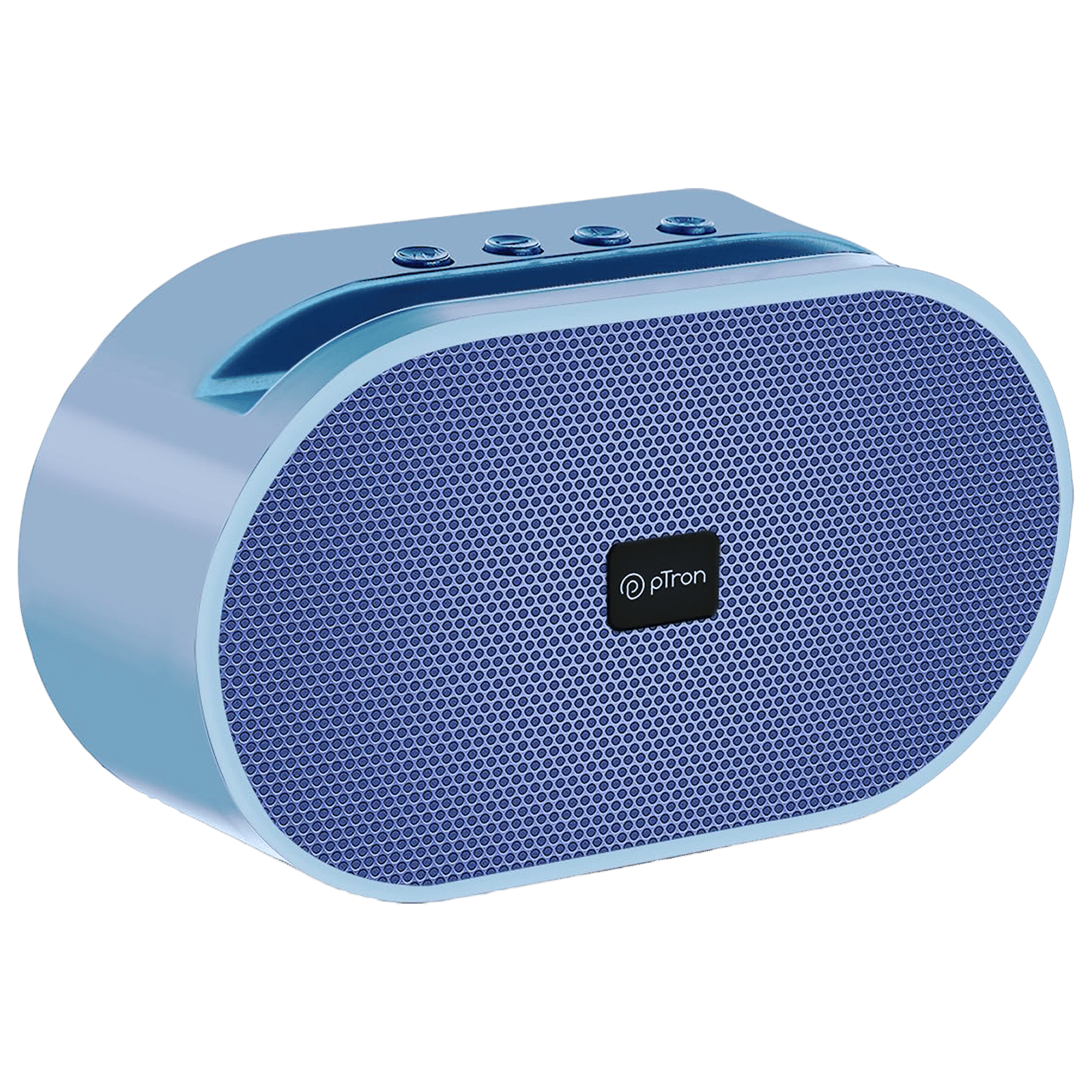 pTron Fusion Hook 6W Portable Bluetooth Speaker (52mm Dynamic Driver, Baby Blue)_1