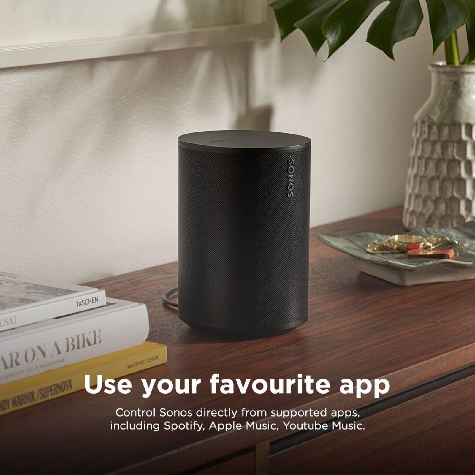 SONOS Era 100 (Next Gen) with Built-in Alexa Smart Wi-Fi Speaker (Touch Control, Black) SONOS Era 100 (Next Gen) with Built-in Alexa Smart Wi-Fi Speaker (Touch Control, Black)_15