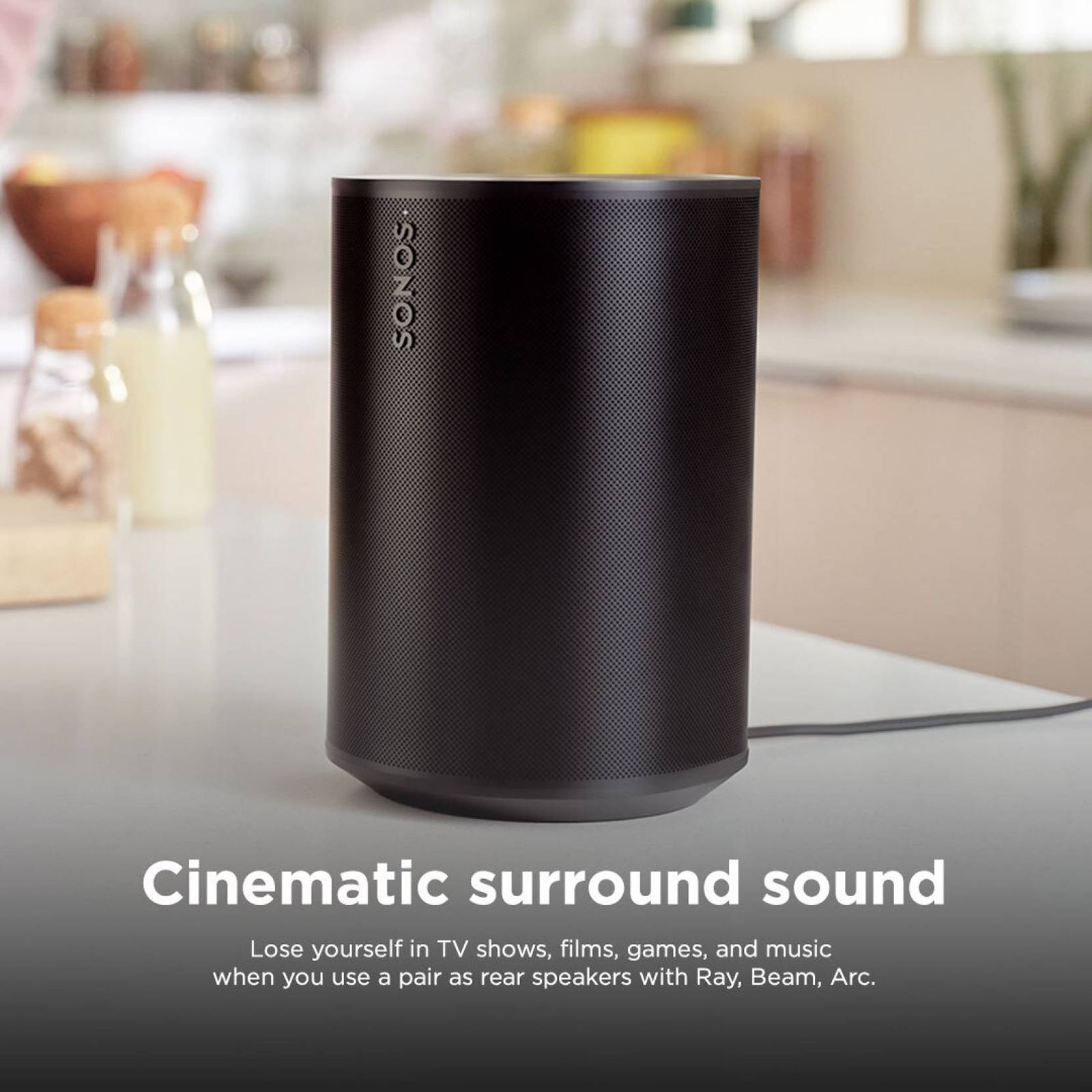 SONOS Era 100 (Next Gen) with Built-in Alexa Smart Wi-Fi Speaker (Touch Control, Black) SONOS Era 100 (Next Gen) with Built-in Alexa Smart Wi-Fi Speaker (Touch Control, Black)_17