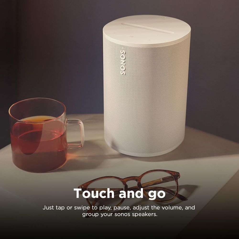SONOS Era 100 (Next Gen) with Built-in Alexa Smart Wi-Fi Speaker (Touch Control, White)_12