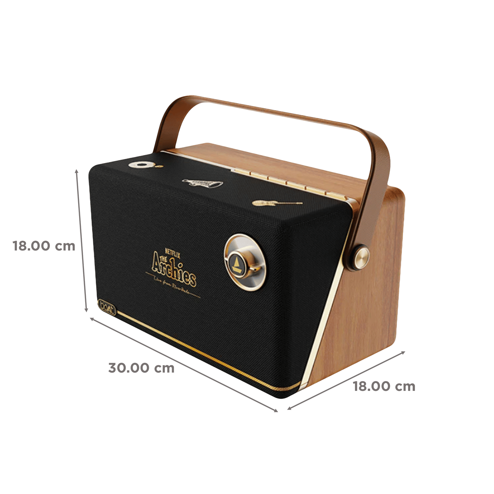 boAt Stone Majestic Riverdale Rocker 90W Portable Bluetooth Speaker (Dual Full Range Drivers, Black Jukebox) boAt Stone Majestic Riverdale Rocker 90W Portable Bluetooth Speaker (Dual Full Range Drivers, Black Jukebox)_2