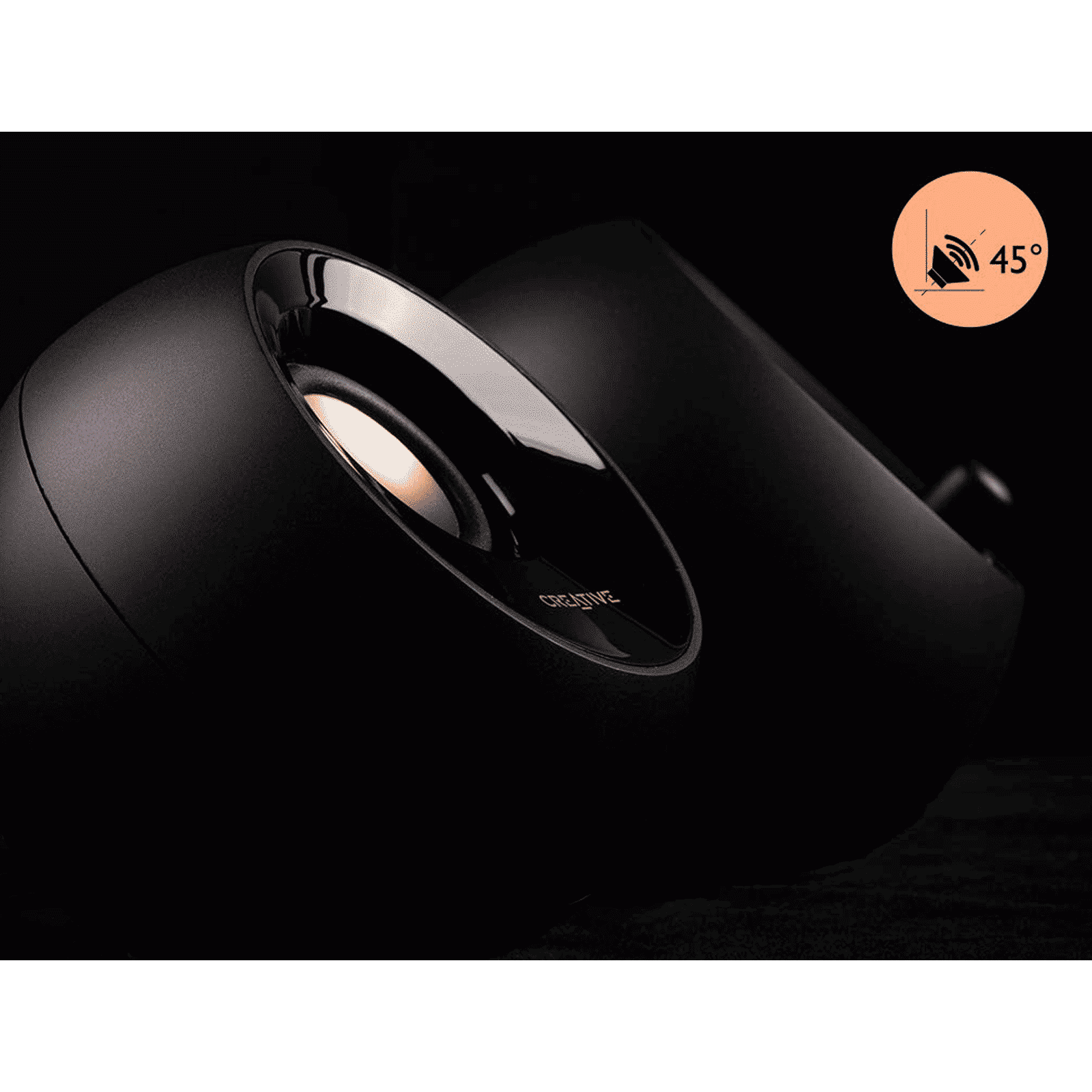 Creative Pebble Plus 16W Multimedia Speaker (45 Degree Elevated Drivers, 2.1 Channel, Black)_8