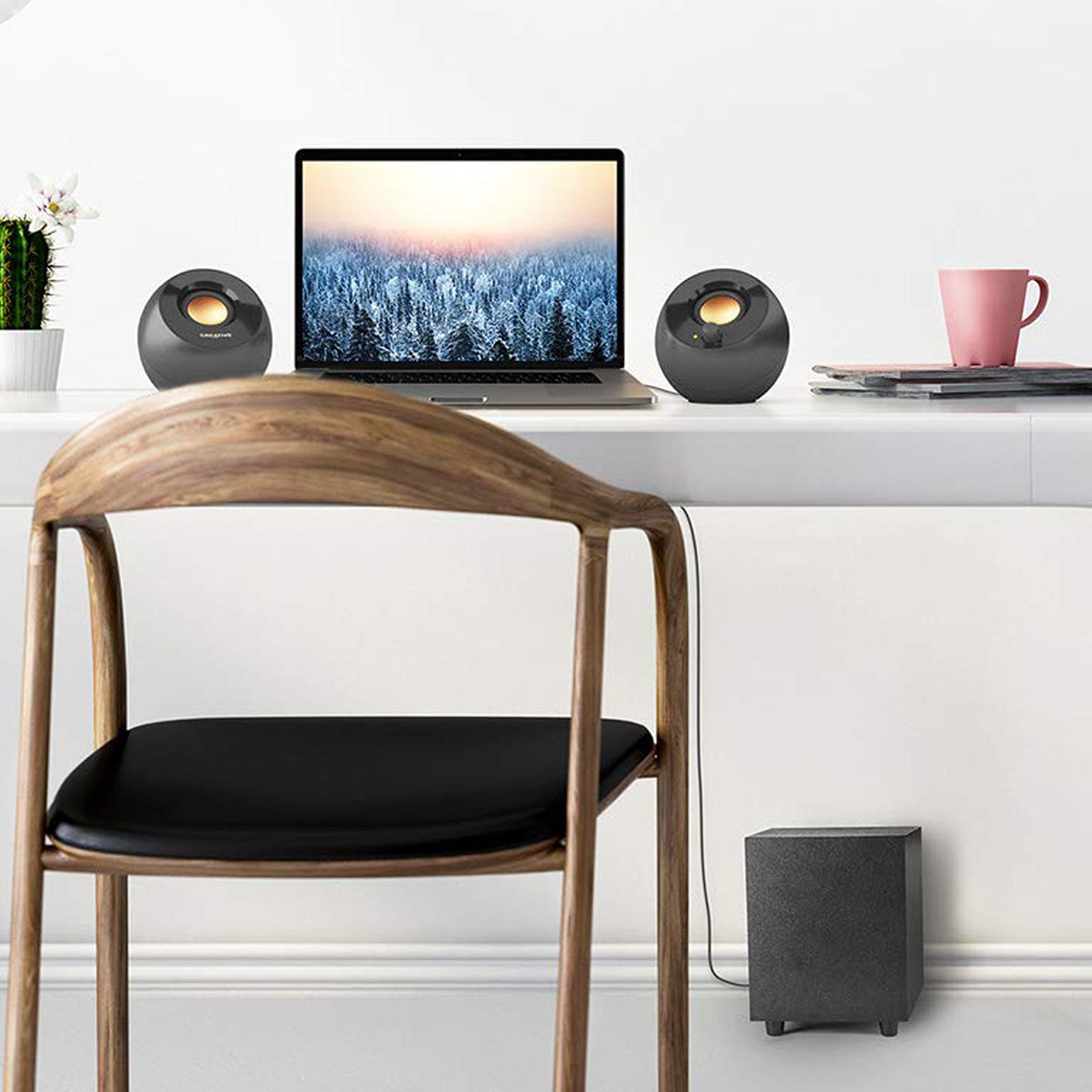 Creative Pebble Plus 16W Multimedia Speaker (45 Degree Elevated Drivers, 2.1 Channel, Black)_9