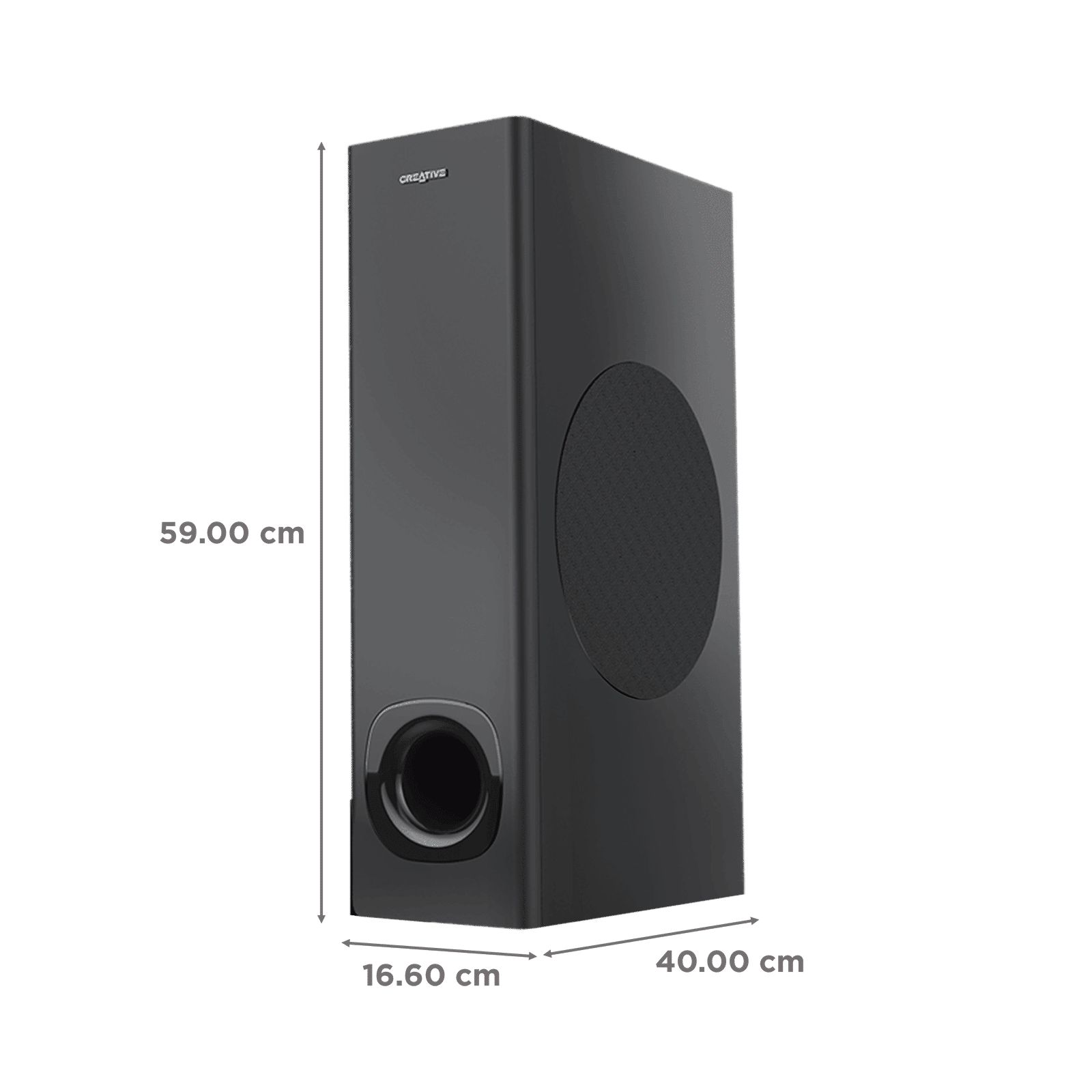 Creative Stage 160W Bluetooth Soundbar with Remote (Deep Thumping Bass, 2.1 Channel, Black)_2