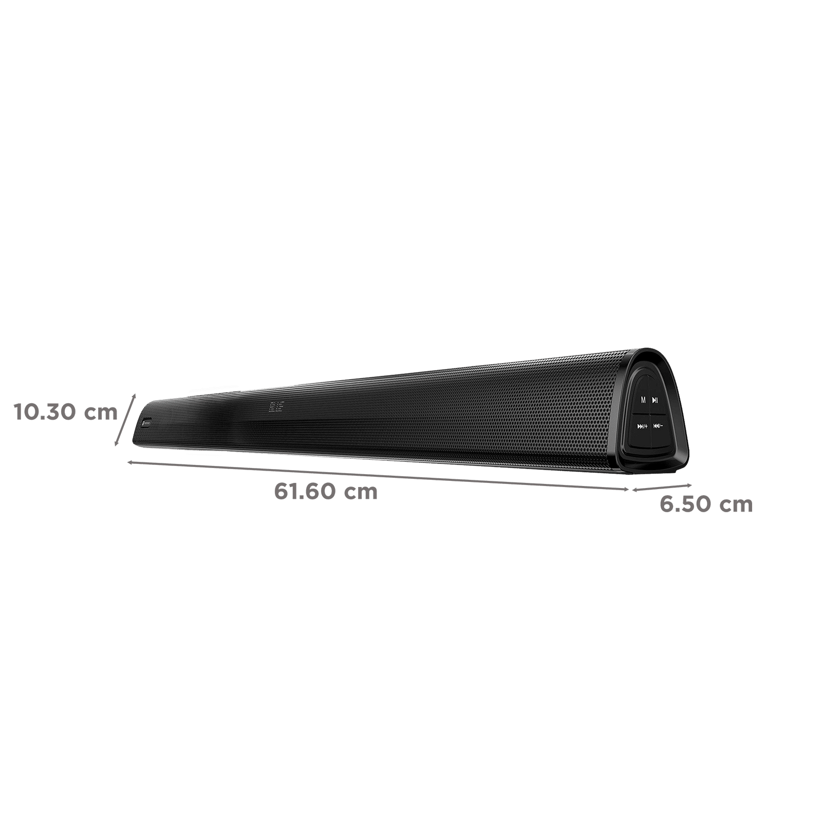 PORTRONICS Pure Sound 105 200W Bluetooth Soundbar with Remote (Spacious HD Audio, 2.1 Channel, Black)_2