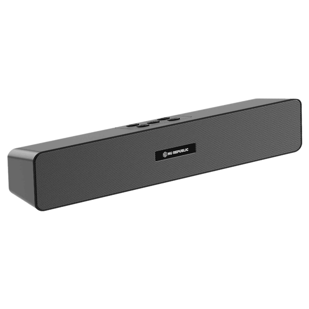 Nu Republic Soundbar 20 20W Bluetooth Soundbar (Bass Boost, Black)_4