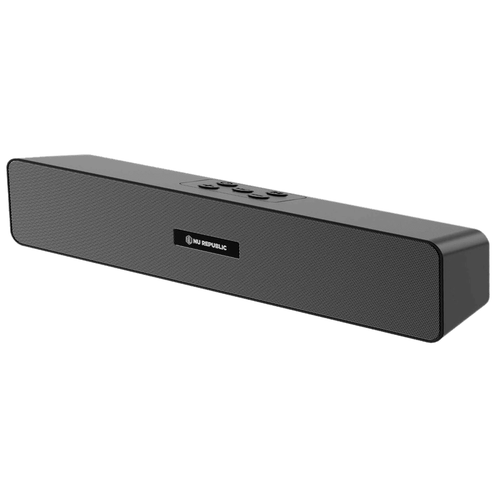 Nu Republic Soundbar 20 20W Bluetooth Soundbar (Bass Boost, Black)_6