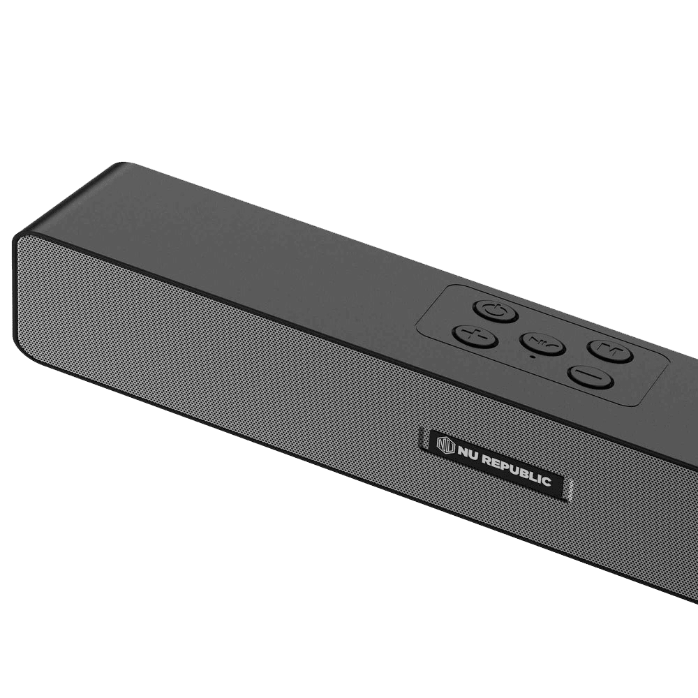 Nu Republic Soundbar 20 20W Bluetooth Soundbar (Bass Boost, Black)_8