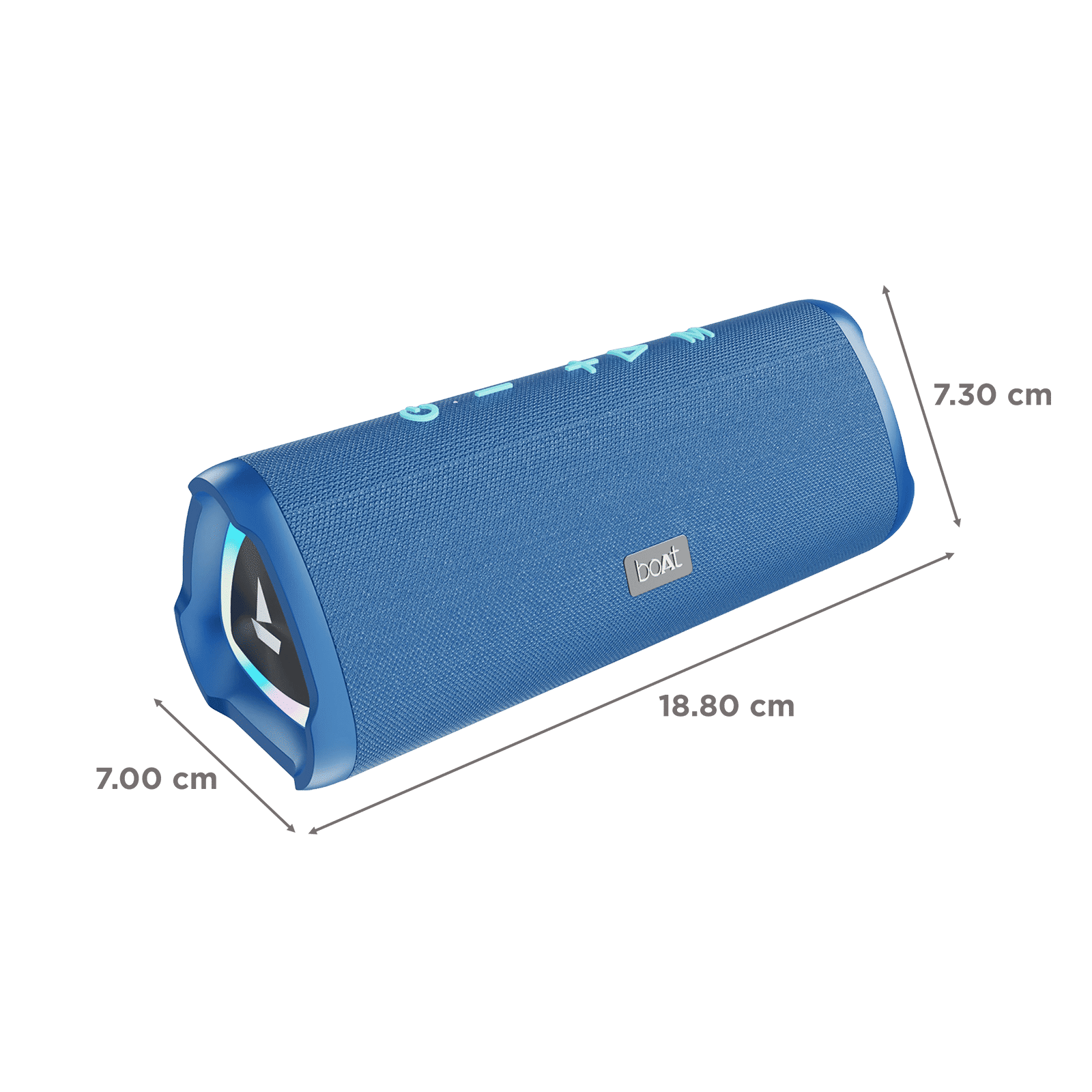 boAt Stone 750 12W Portable Bluetooth Speaker (IPX5 Water Resistant, Stereo Sound, Mono Channel, Marine Blue) boAt Stone 750 12W Portable Bluetooth Speaker (IPX5 Water Resistant, Stereo Sound, Mono Channel, Marine Blue)_2