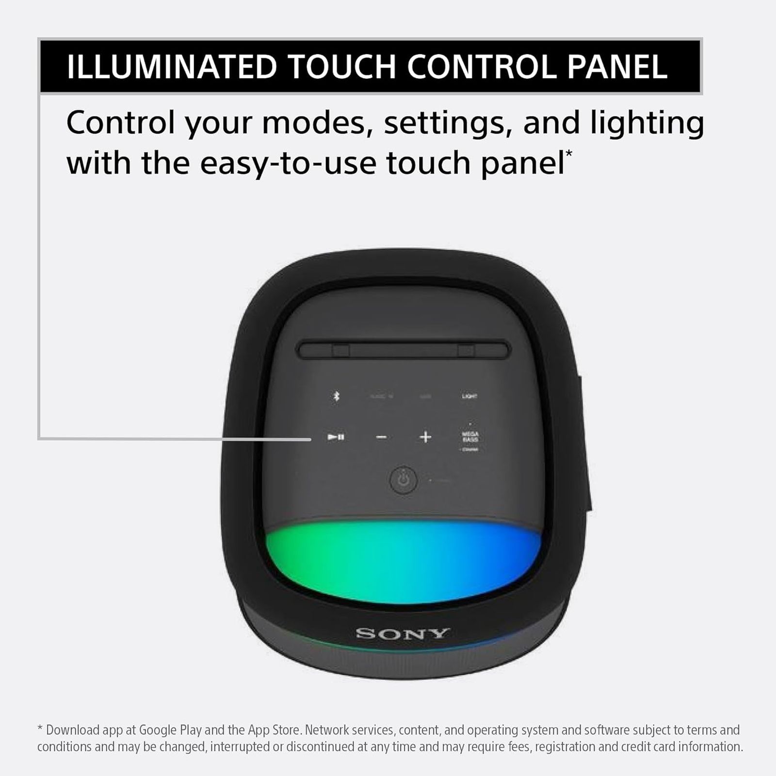 SONY XV500 55W Bluetooth Party Speaker with Mic (IPX4 Water Resistant, Stereo Channel, Black) SONY XV500 55W Bluetooth Party Speaker with Mic (IPX4 Water Resistant, Stereo Channel, Black)_13