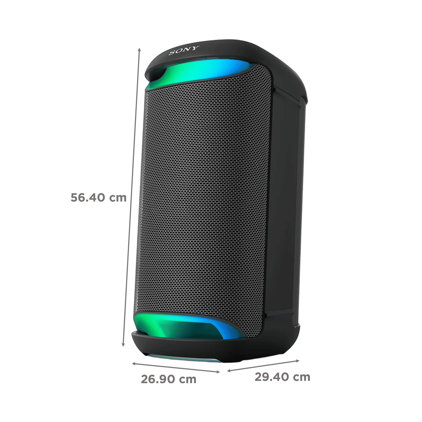 SONY XV500 55W Bluetooth Party Speaker with Mic (IPX4 Water Resistant, Stereo Channel, Black) SONY XV500 55W Bluetooth Party Speaker with Mic (IPX4 Water Resistant, Stereo Channel, Black)_3