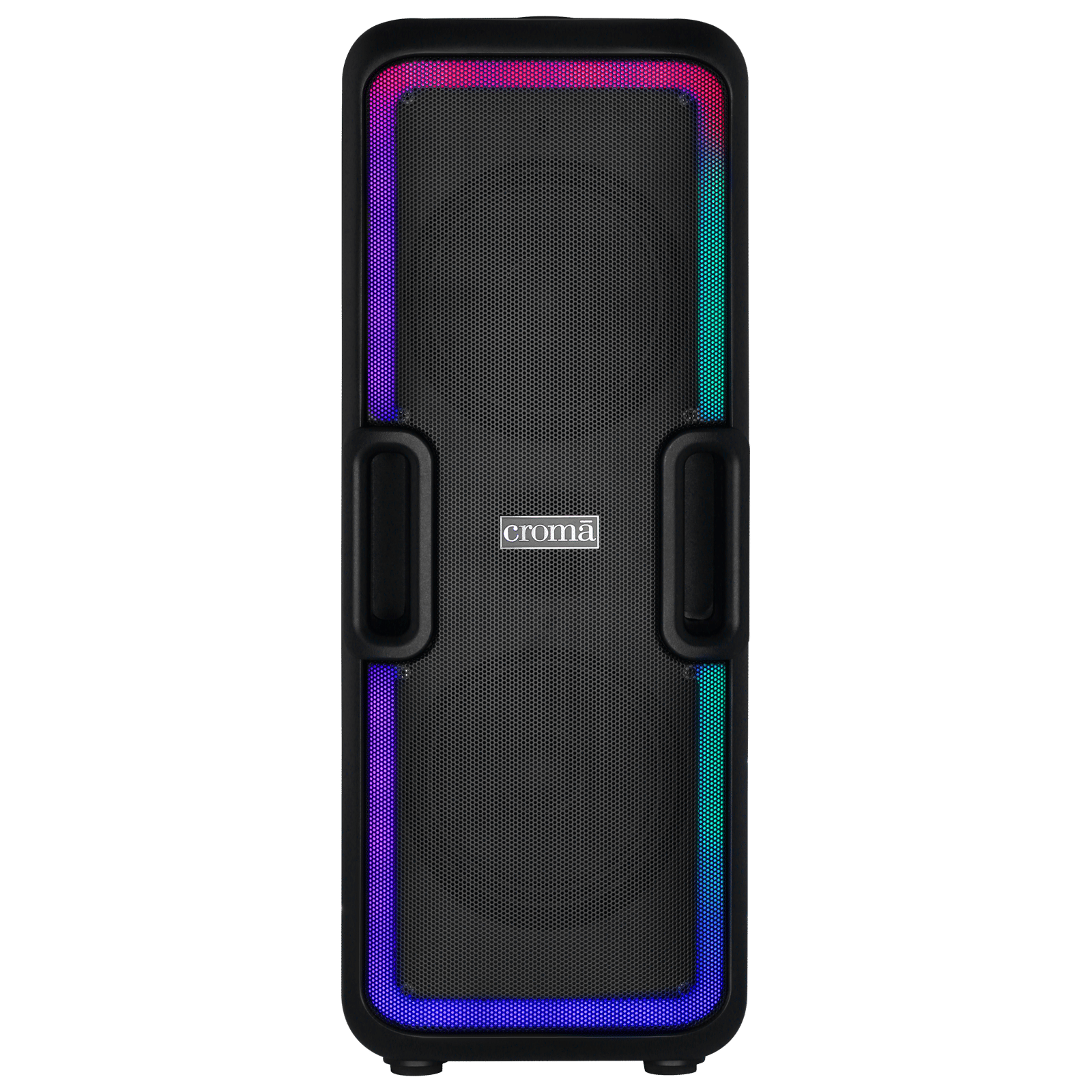 Croma 50W Bluetooth Party Speaker with Mic (Lightweight, Stereo Channel, Black)_11