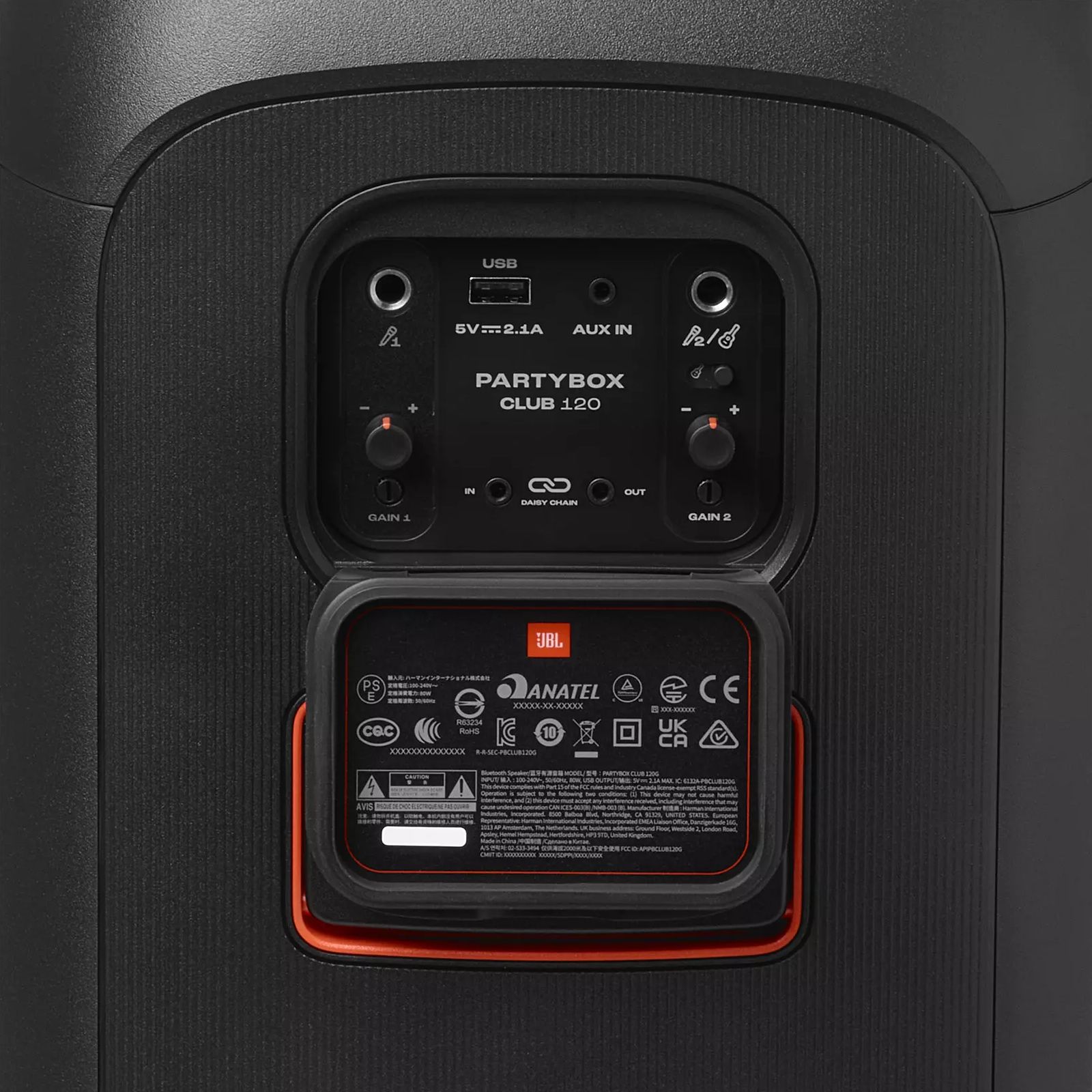 JBL PartyBox Club 120 160W Bluetooth Party Speaker (AI Sound Boost, Stereo Channel, Black) JBL PartyBox Club 120 160W Bluetooth Party Speaker (AI Sound Boost, Stereo Channel, Black)_5