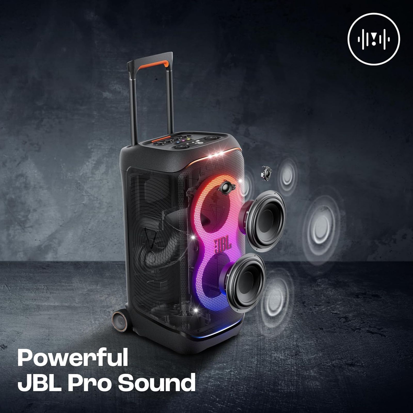 JBL PartyBox Stage 320 240W Bluetooth Party Speaker (AI Sound Boost, Black)_21