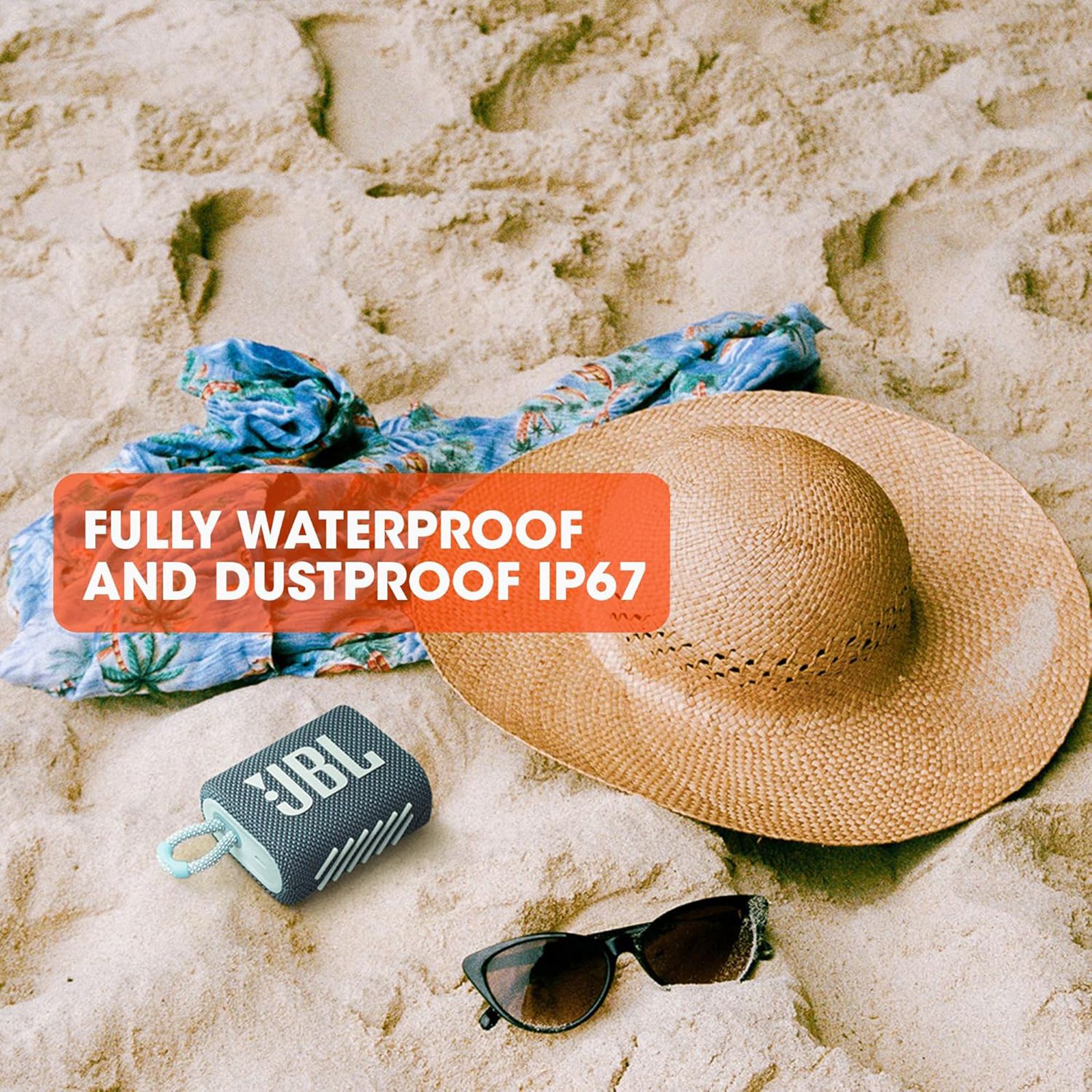 JBL Go 3 Eco 4.2W Portable Bluetooth Speaker (IP67 Waterproof, 5 Hours Playtime, 1.0 Channel, Green)_15