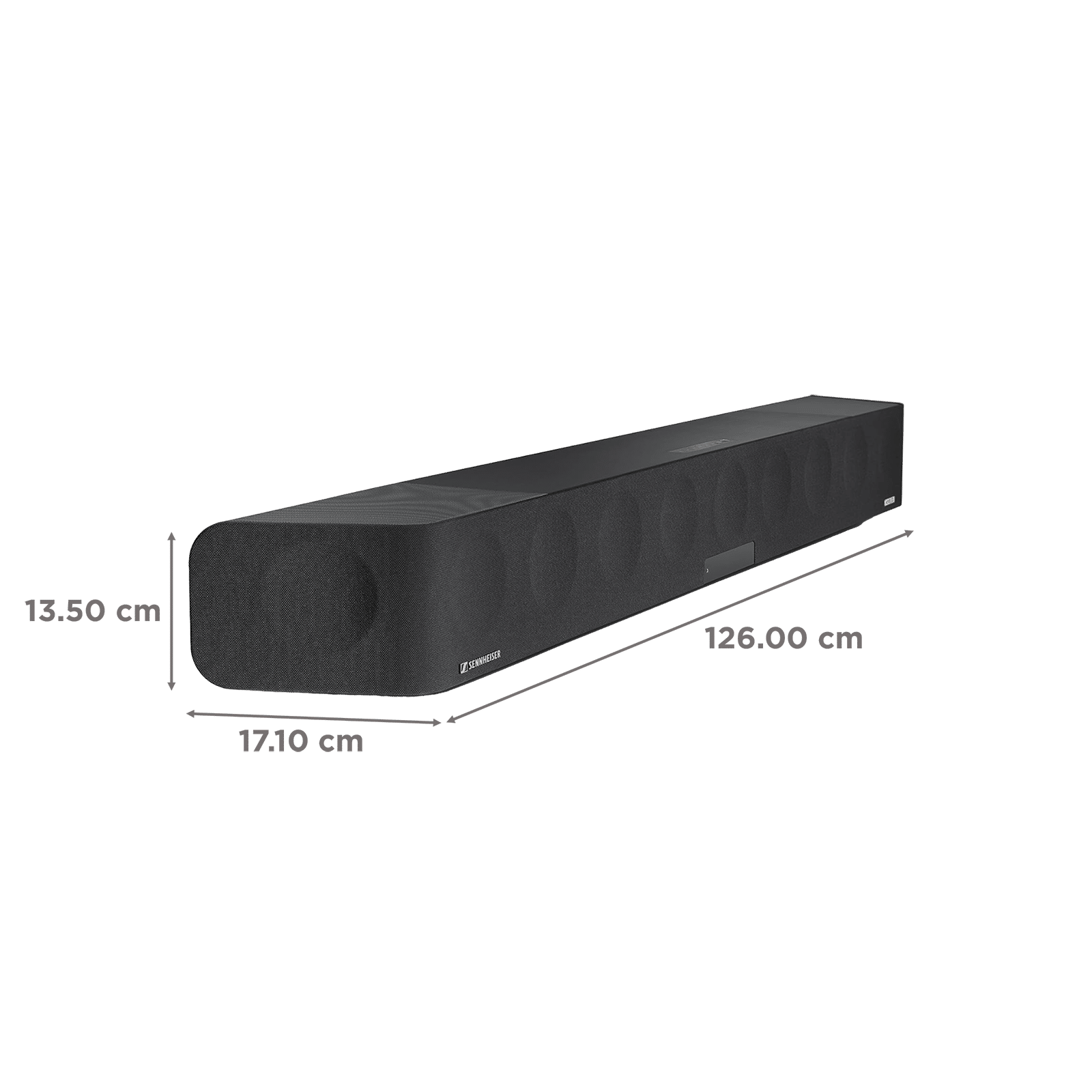 SENNHEISER AMBEO Max 500W Bluetooth SoundBar with Remote (Dolby Atmos, 5.1.4 Channel, Black)_2