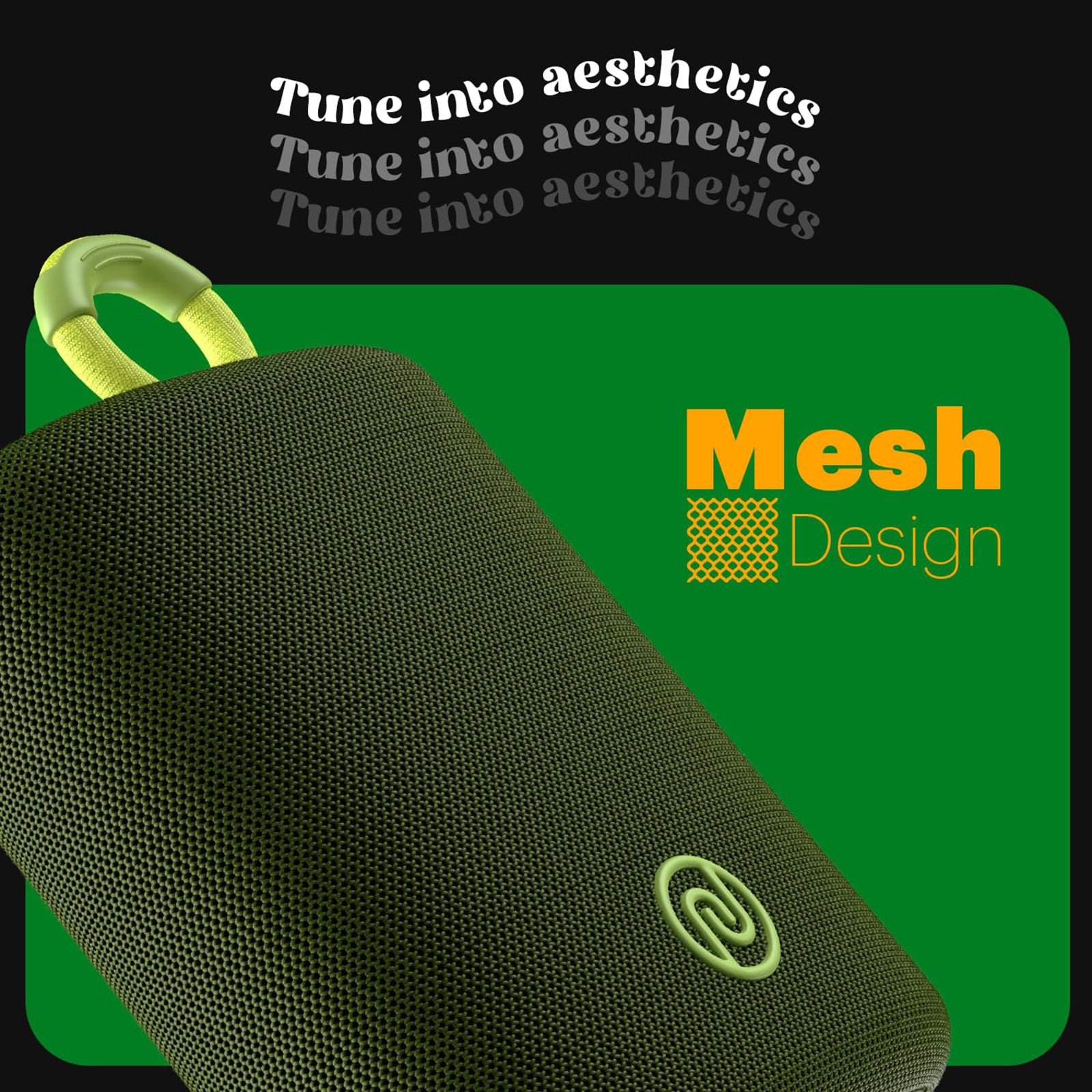 noise VIBE 2 5W Portable Bluetooth Speaker (IPX7 Water Resistant, TWS Pairing, Stereo Channel, Rustic Olive)_9