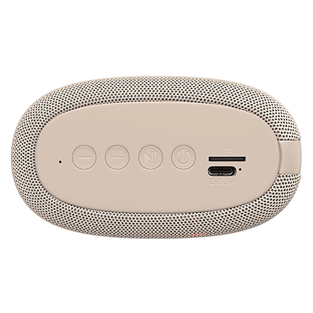 noise VIBE 2 5W Portable Bluetooth Speaker (IPX7 Water Resistant, TWS Pairing, Stereo Channel, Safari Beige) noise VIBE 2 5W Portable Bluetooth Speaker (IPX7 Water Resistant, TWS Pairing, Stereo Channel, Safari Beige)_5
