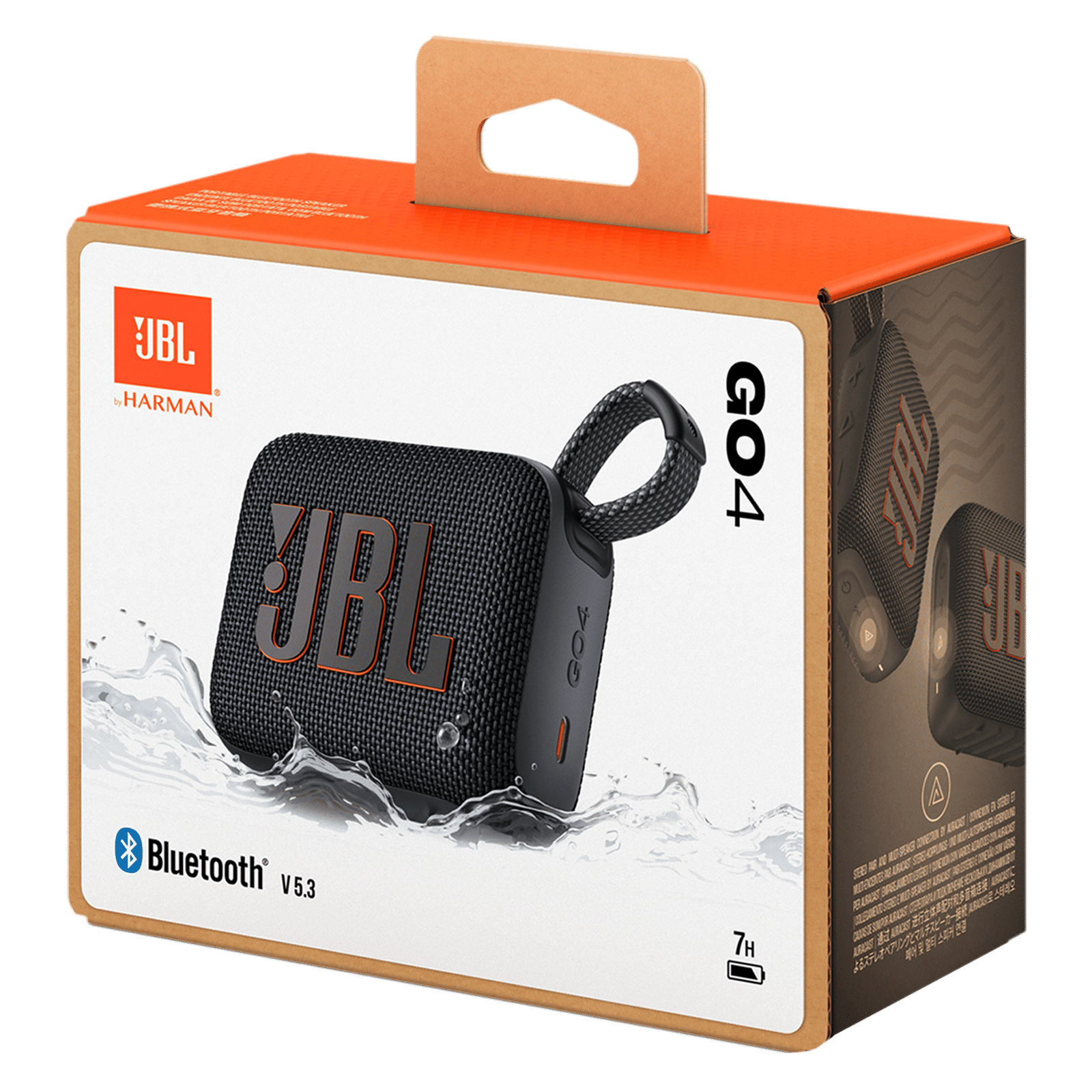 JBL Go 4 4.2W Portable Bluetooth Speaker (IP67 Waterproof, JBL Pro Sound with Punchy Bass, Stereo Channel, Black)_12