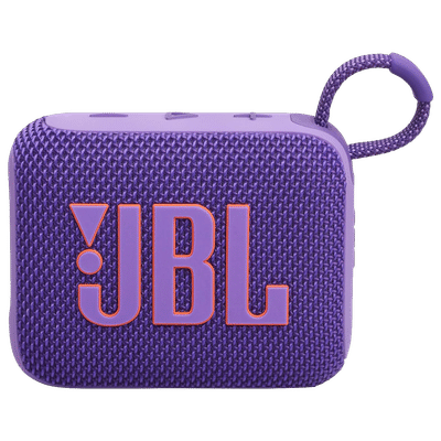 JBL Go 4 4.2W Portable Bluetooth Speaker (IP67 Waterproof, 7 Hours Playtime, Stereo Channel, Purple)