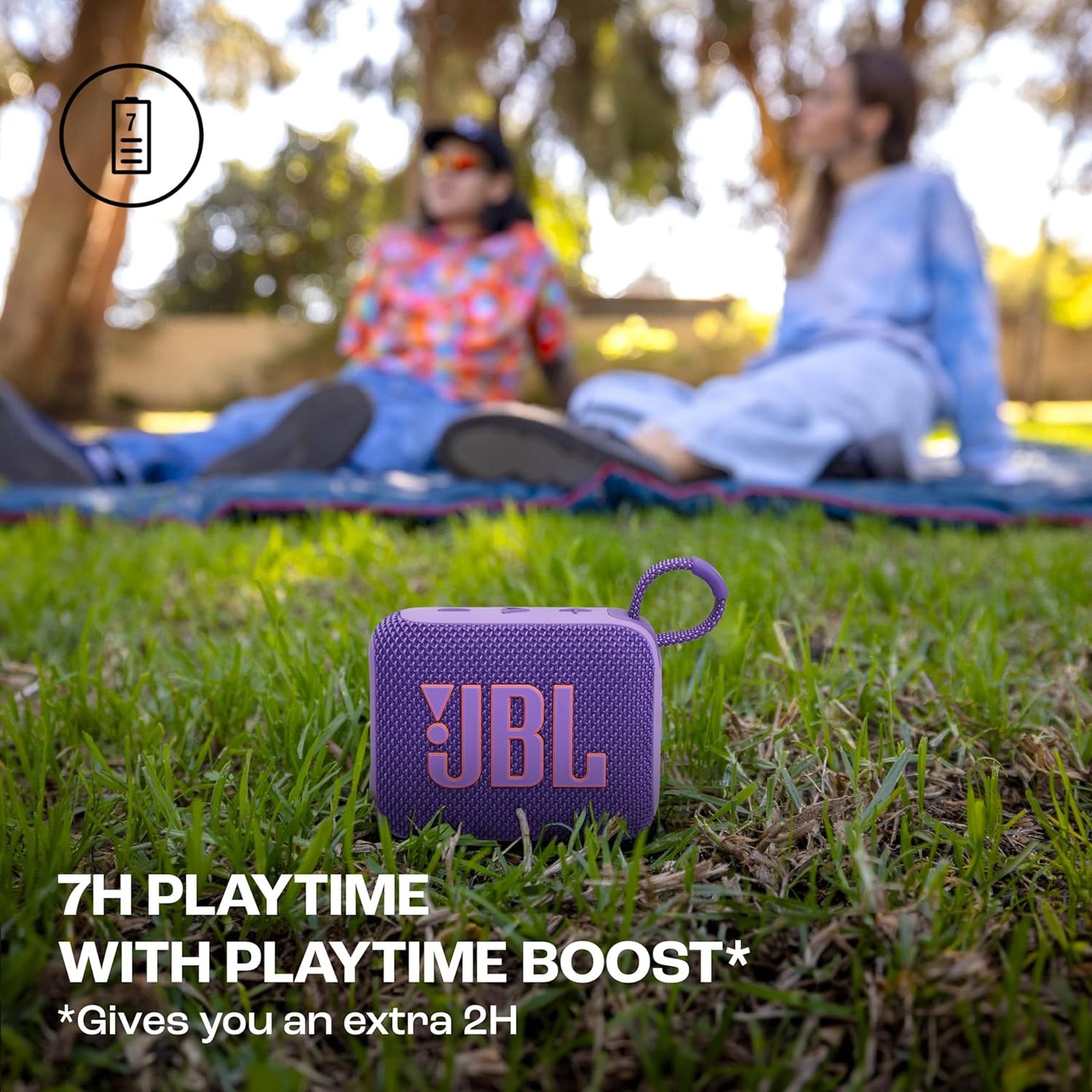 JBL Go 4 4.2W Portable Bluetooth Speaker (IP67 Waterproof, 7 Hours Playtime, Stereo Channel, Purple) JBL Go 4 4.2W Portable Bluetooth Speaker (IP67 Waterproof, 7 Hours Playtime, Stereo Channel, Purple)_17