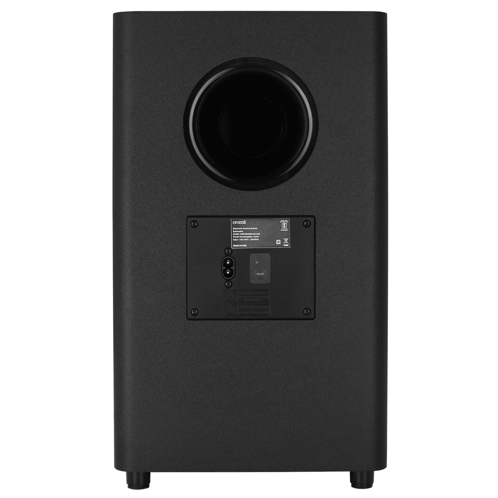 Croma 500W Bluetooth Home Theatre with Remote (Dolby Atmos, 5.1.2 Channel, Black) Croma 500W Bluetooth Home Theatre with Remote (Dolby Atmos, 5.1.2 Channel, Black)_6