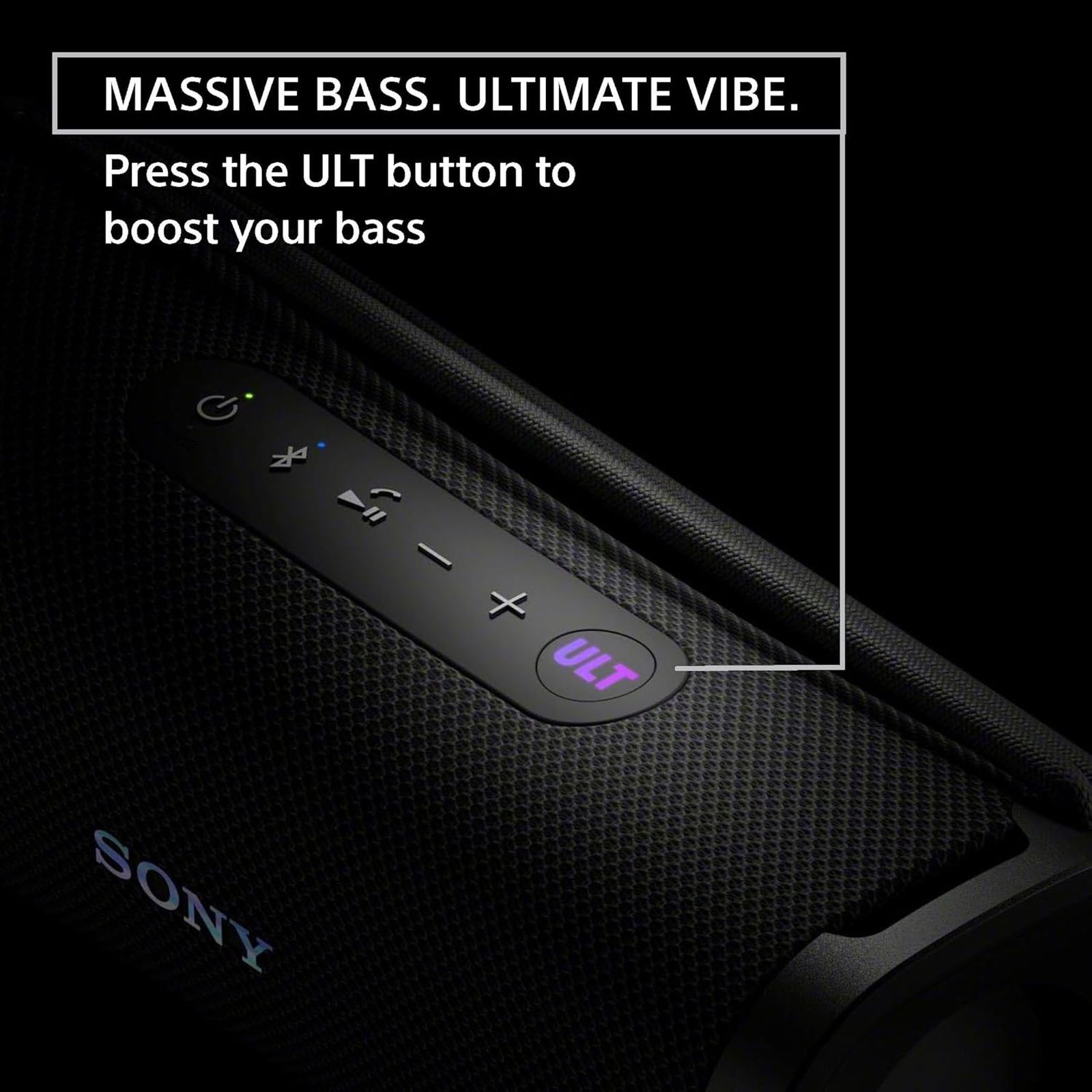 SONY ULT Field 1 Portable Bluetooth Speaker (IP67 Waterproof, Massive Bass, Black)_11