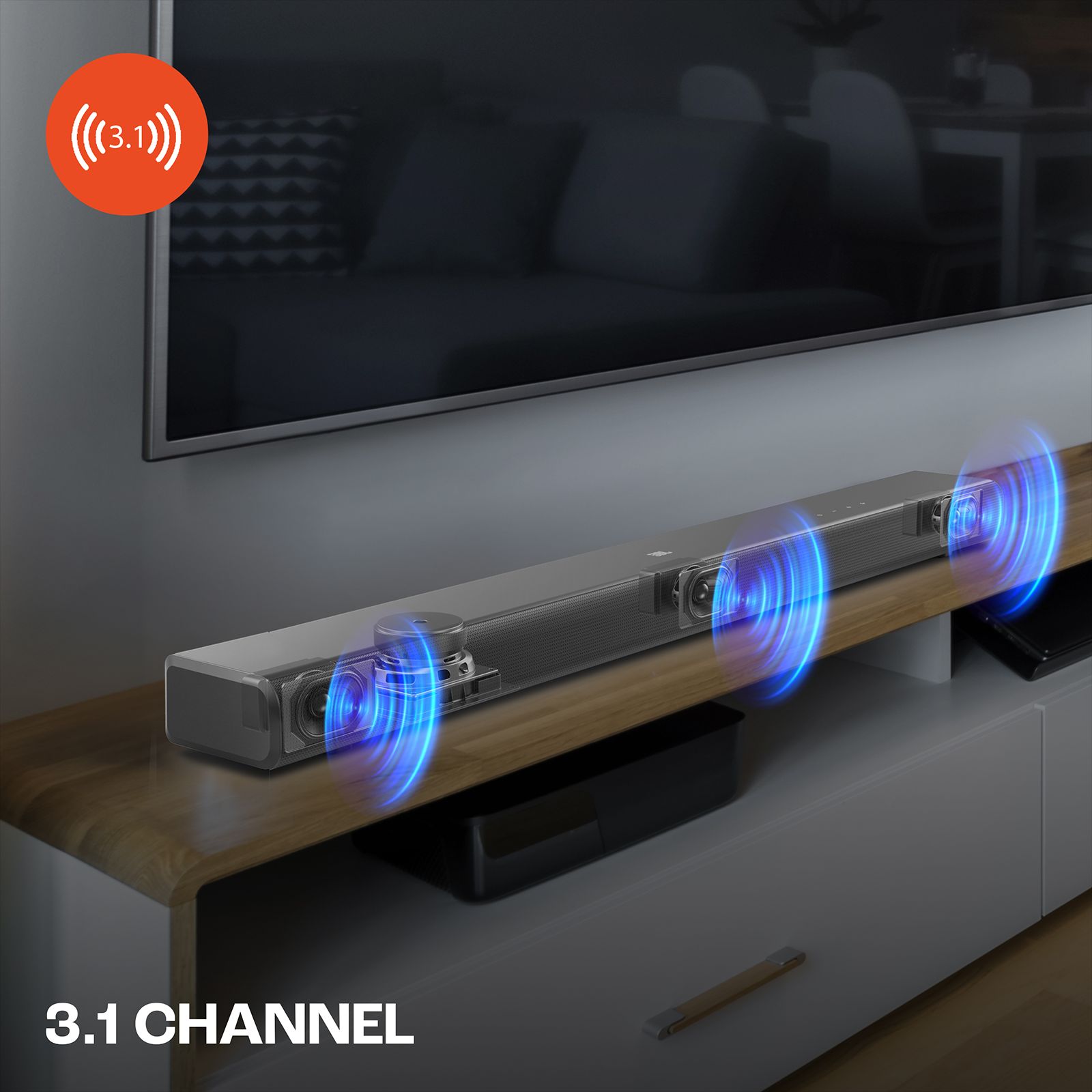 JBL Cinema SB510 200W Soundbar with Remote (Dolby Audio, 3.1 Channel, Black) JBL Cinema SB510 200W Soundbar with Remote (Dolby Audio, 3.1 Channel, Black)_10