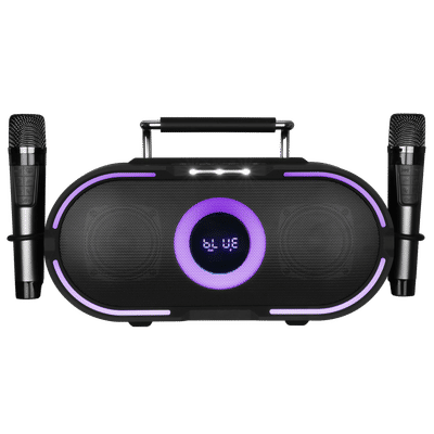 Croma 100W RMS Bluetooth Speaker (Echo Adjustment, 3 LED Modes, 2.0 Channel, Black)