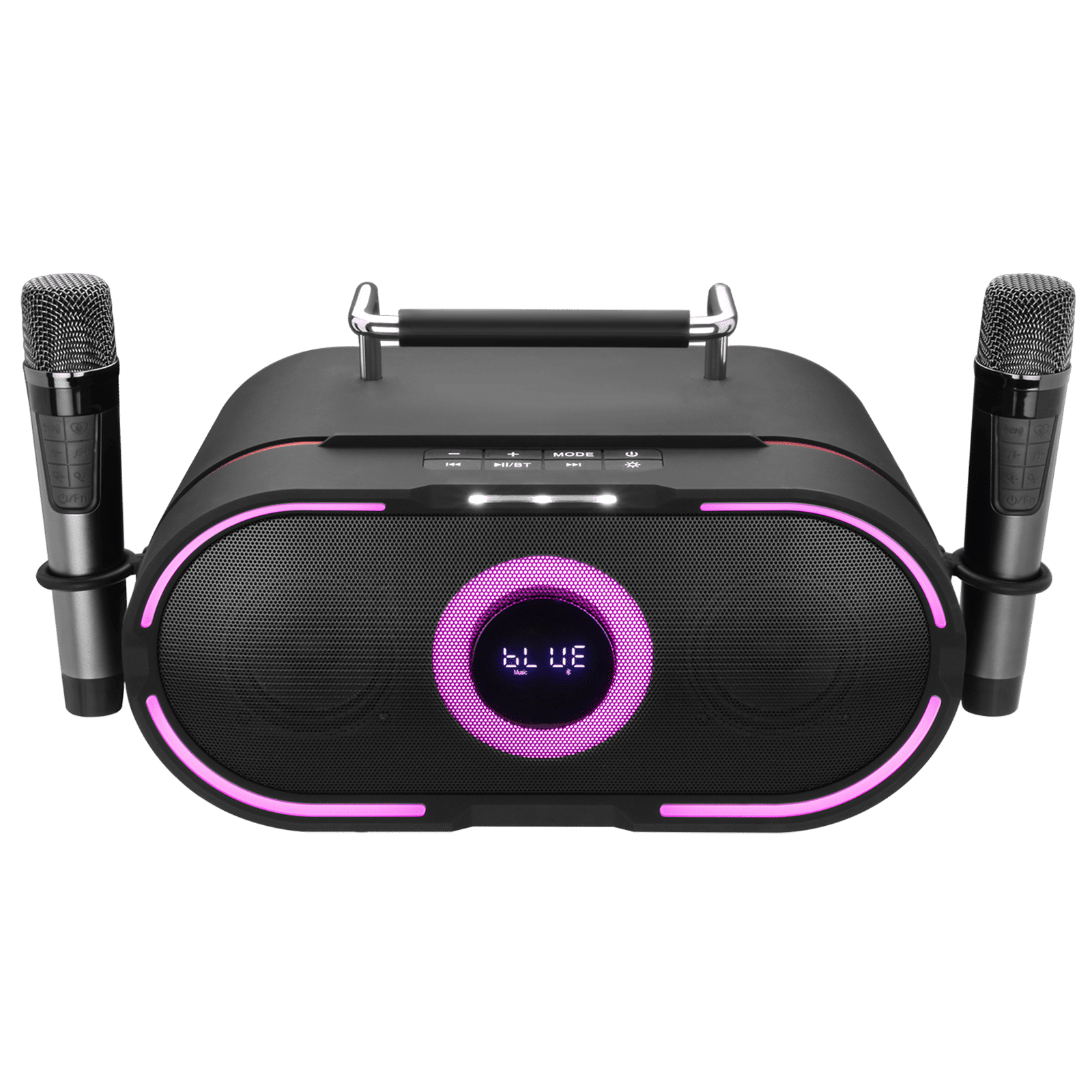 Croma 100W RMS Bluetooth Speaker (Echo Adjustment, 3 LED Modes, 2.0 Channel, Black)_12